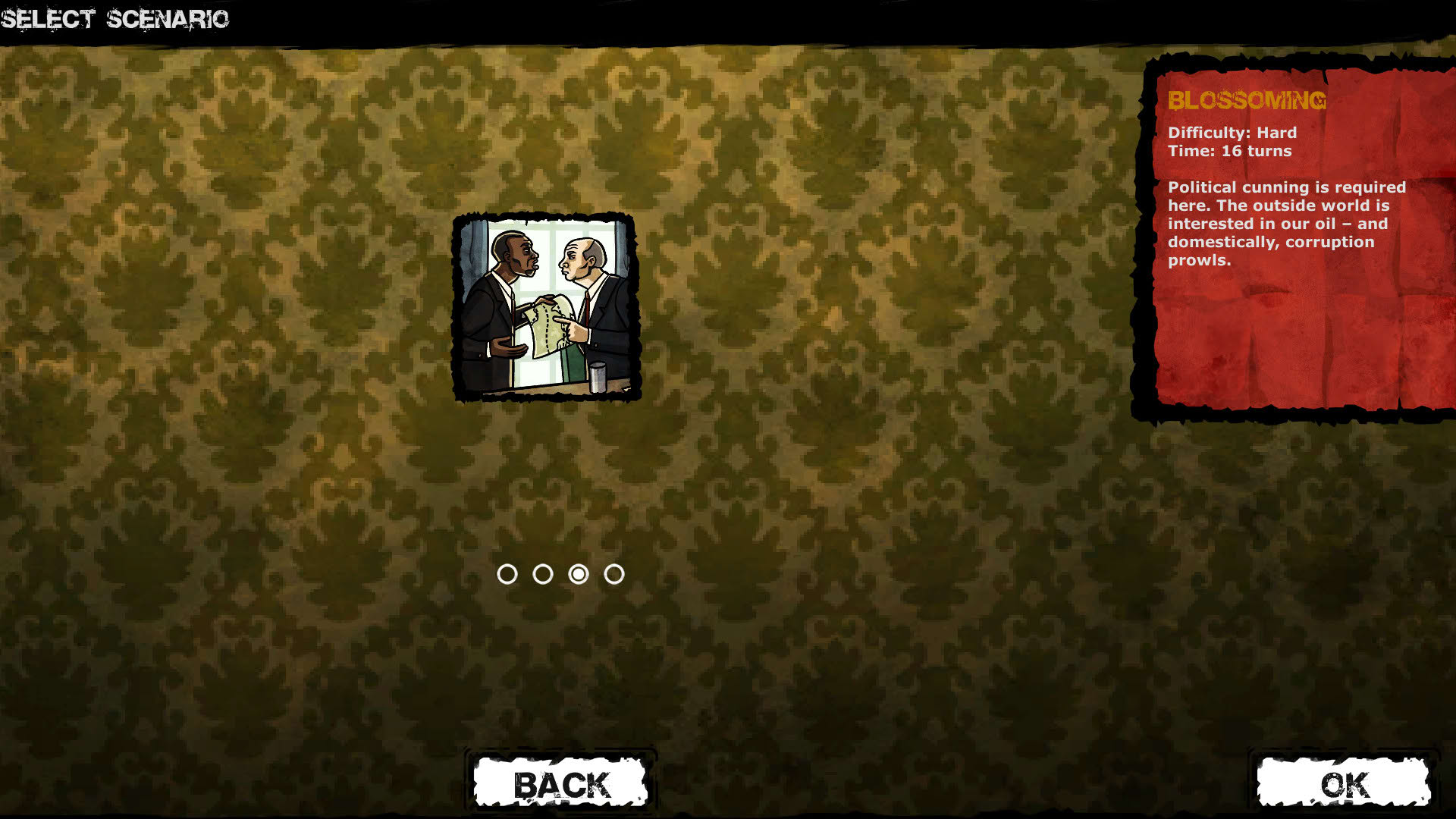 Screenshot for President for a Day - Corruption