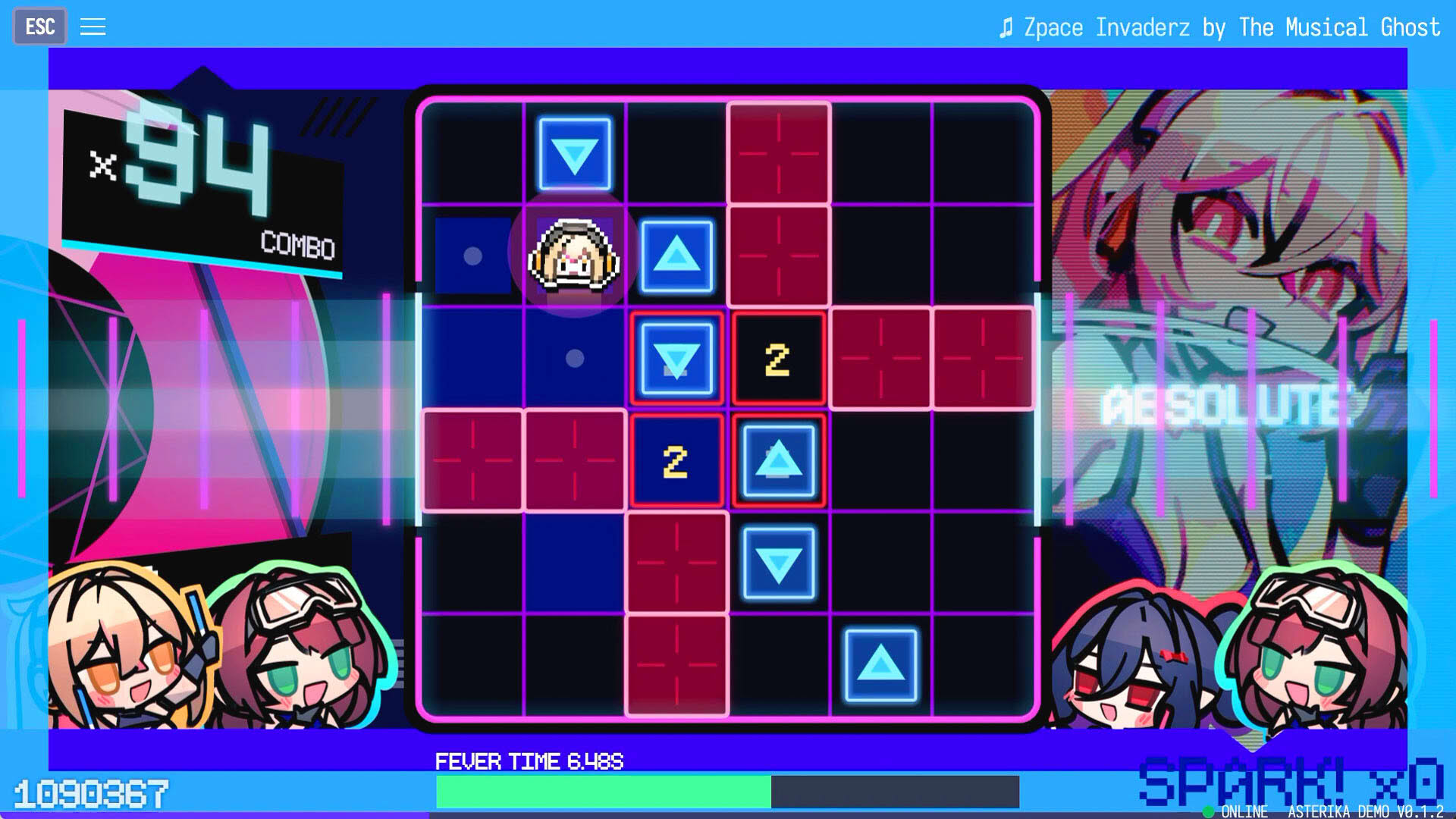 Screenshot for Asterika: Phantom Rose Refrain