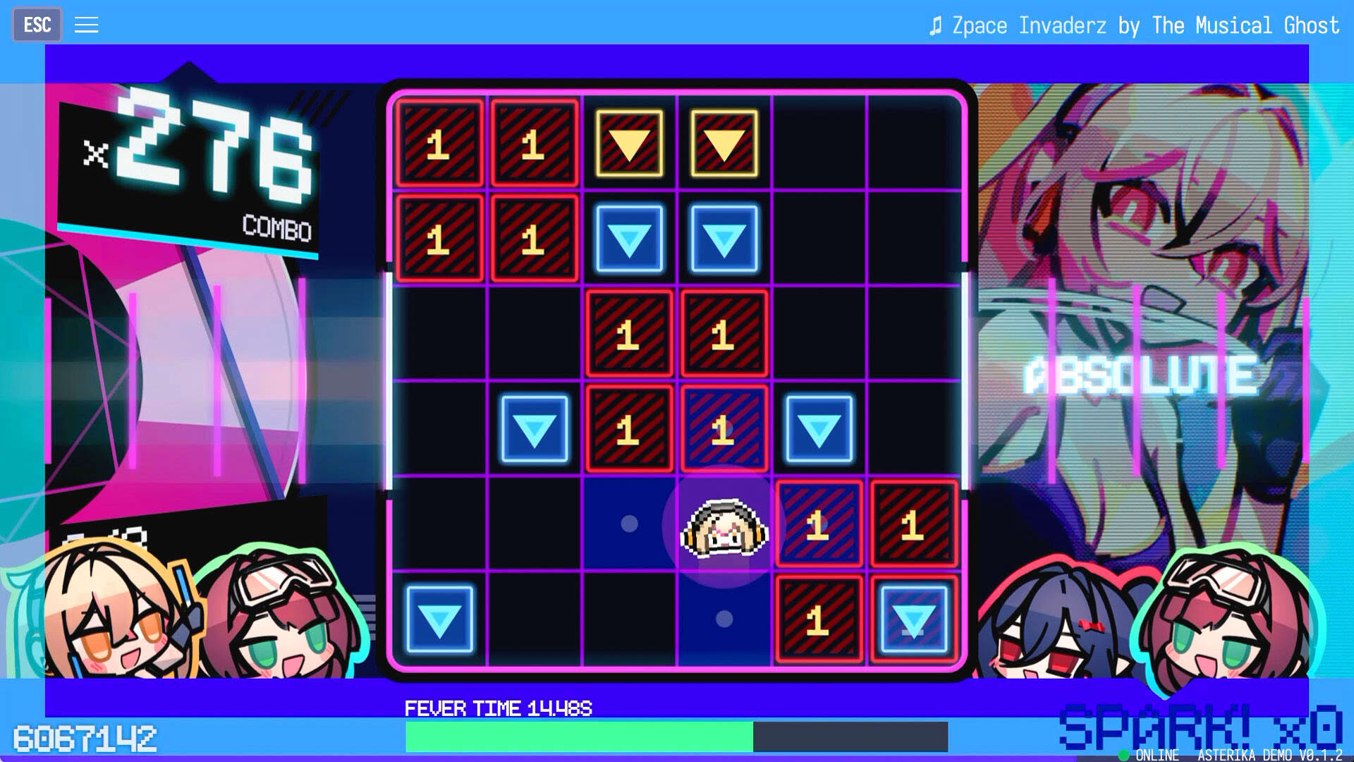 Screenshot for Asterika: Phantom Rose Refrain