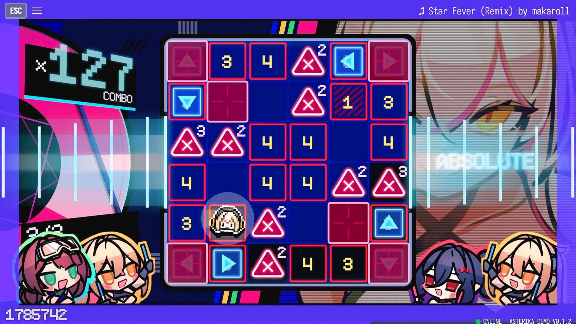 Screenshot for Asterika: Phantom Rose Refrain