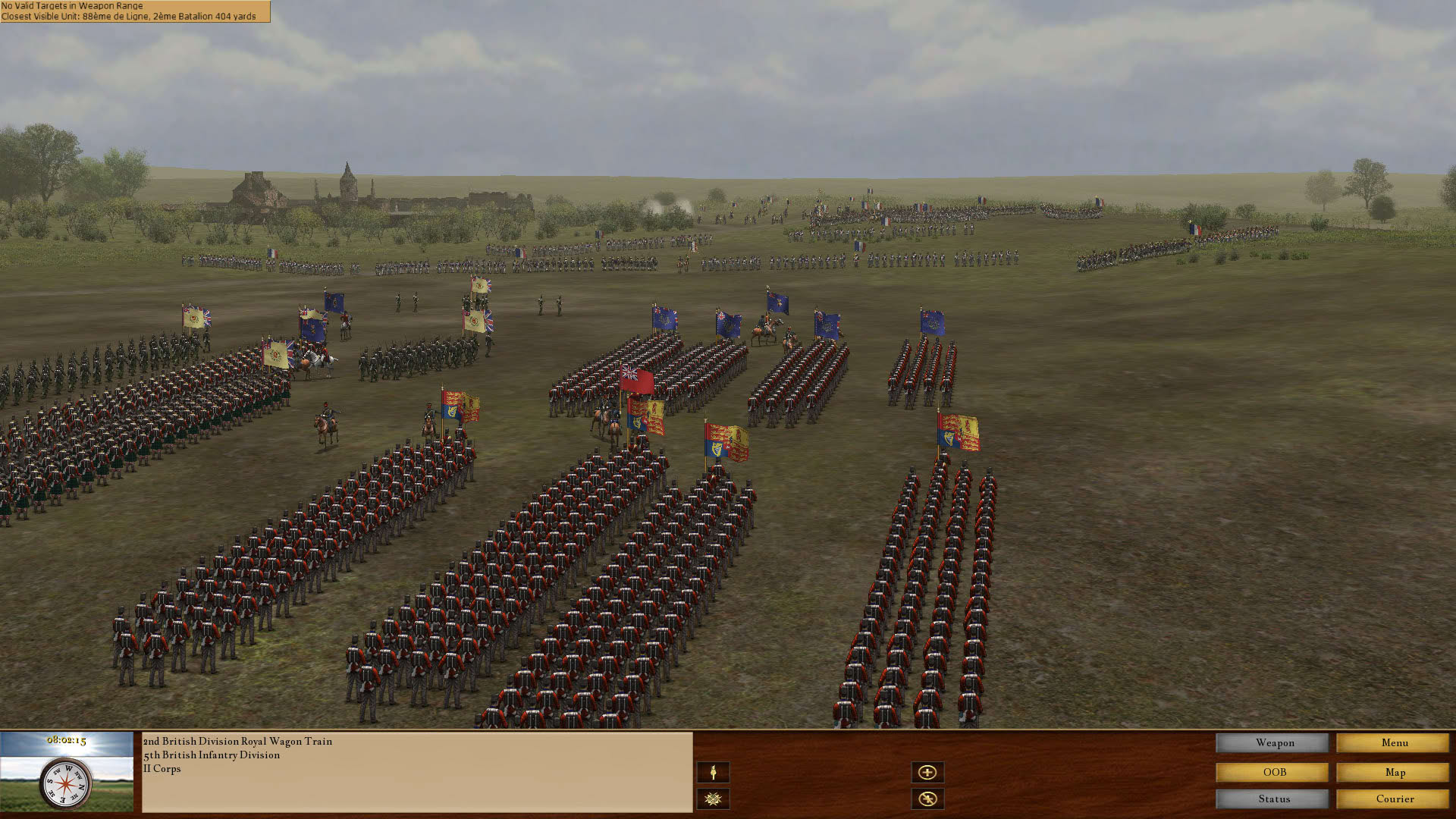 Screenshot for Scourge of War: Waterloo