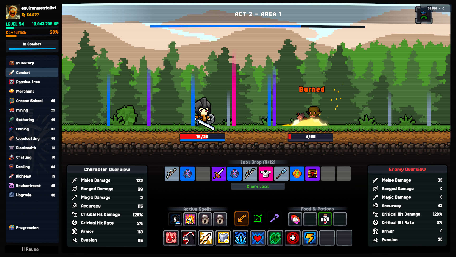 Screenshot for Between Adventures Idle