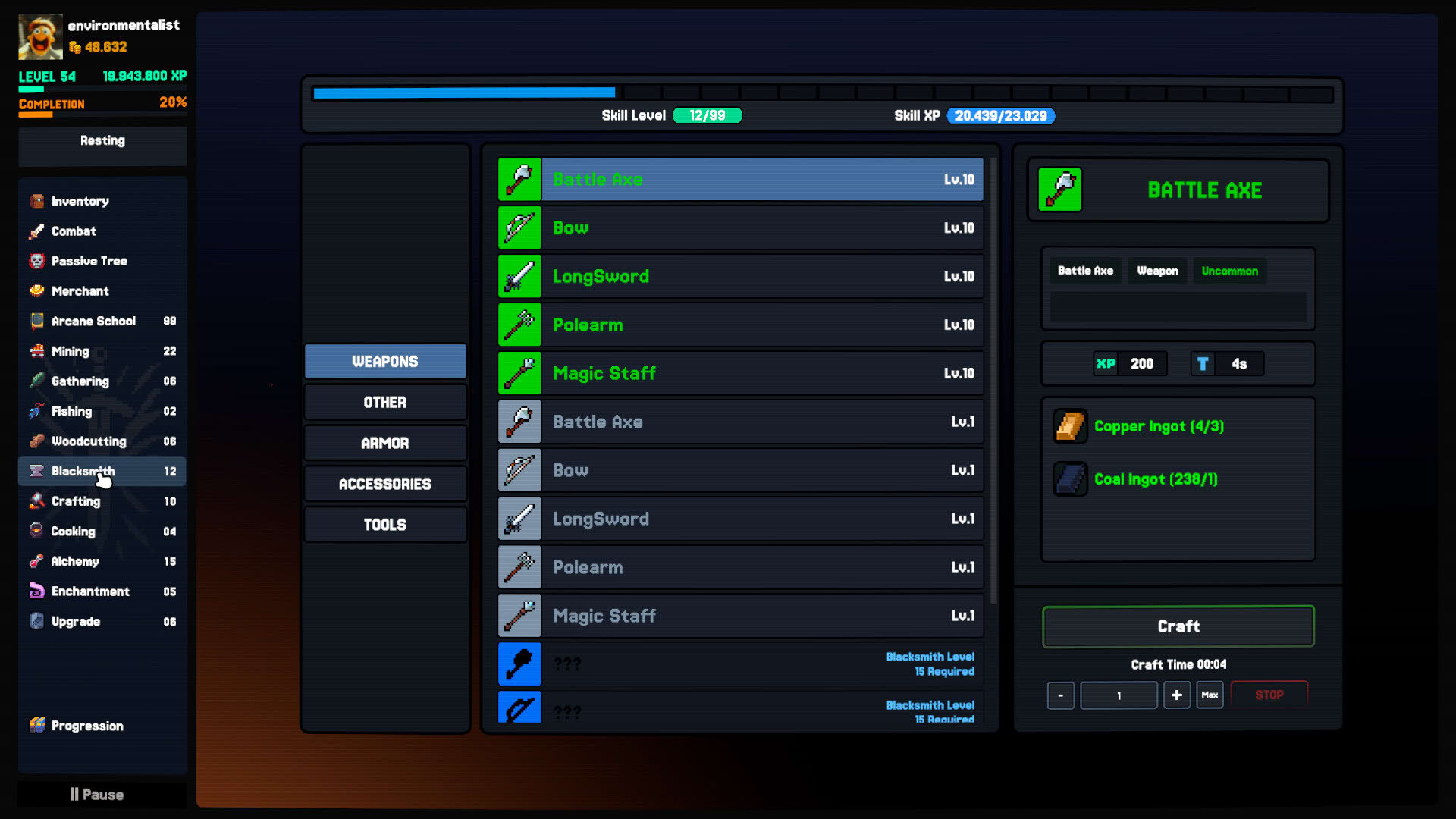 Screenshot for Between Adventures Idle
