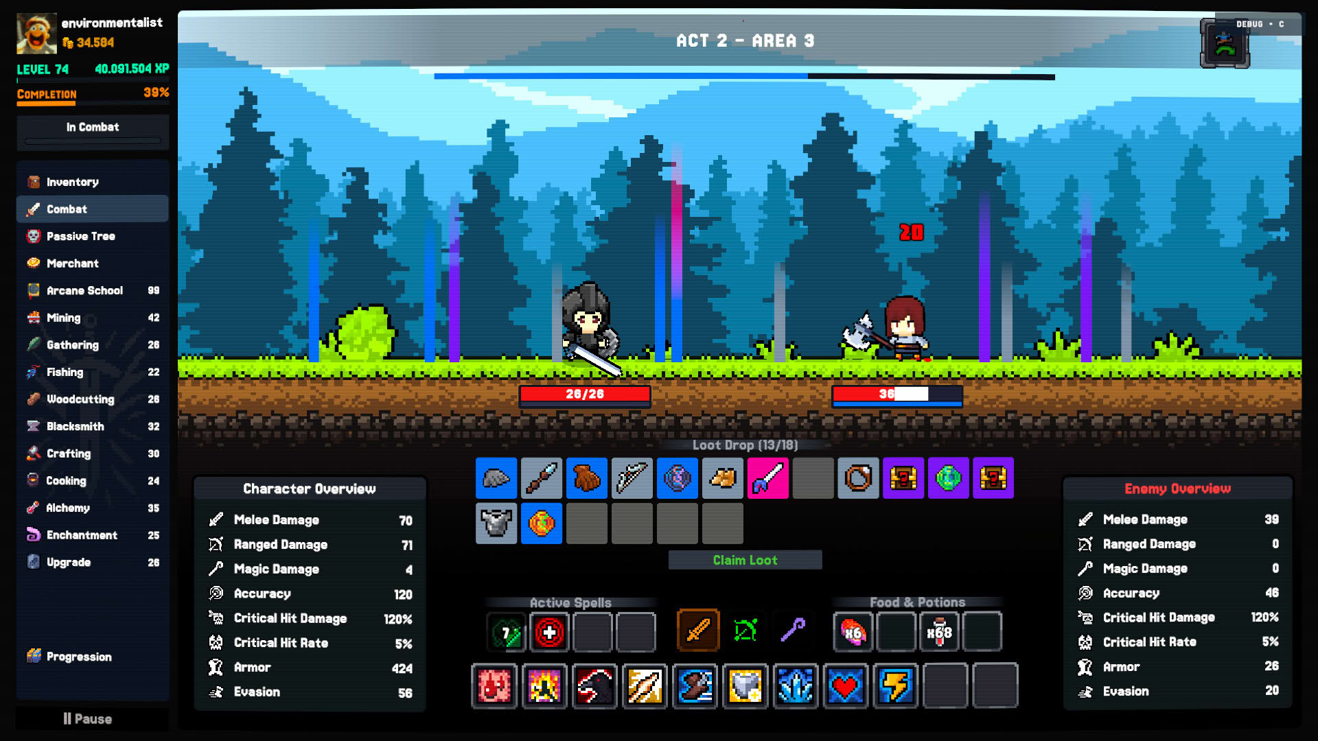 Screenshot for Between Adventures Idle
