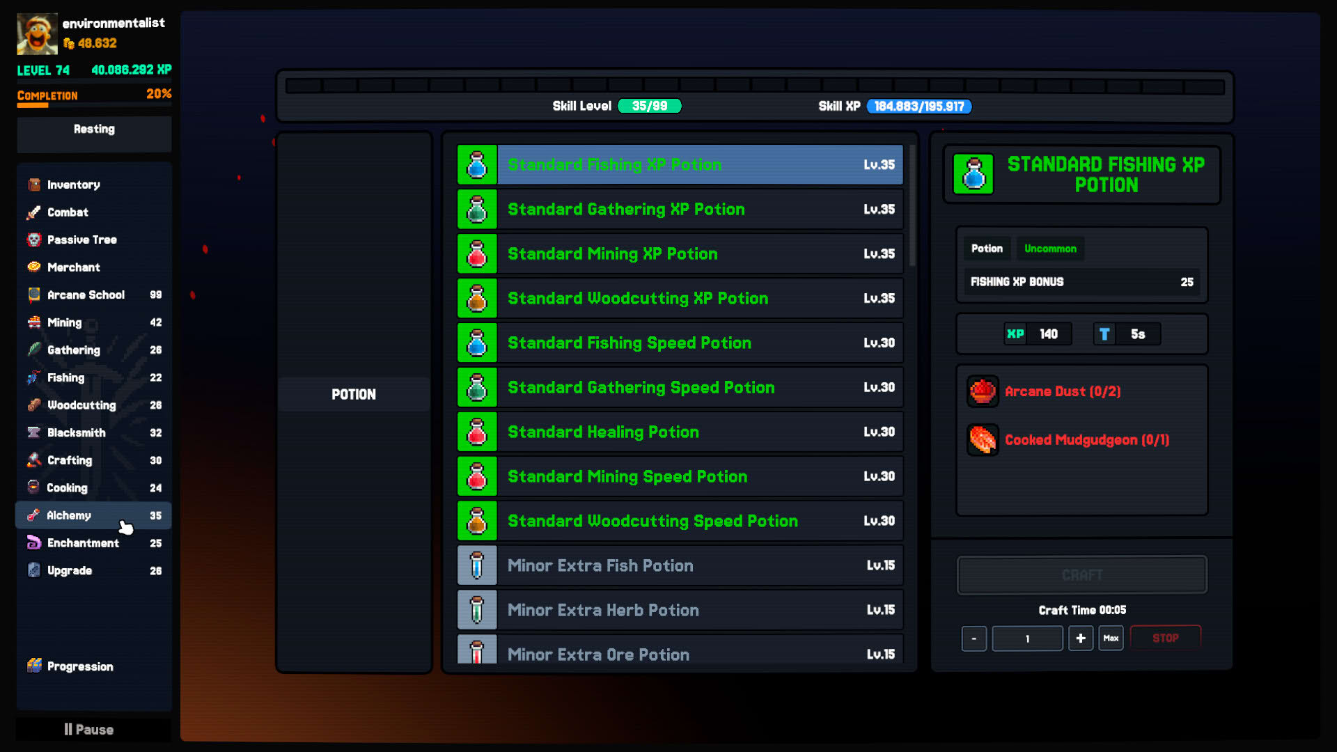 Screenshot for Between Adventures Idle