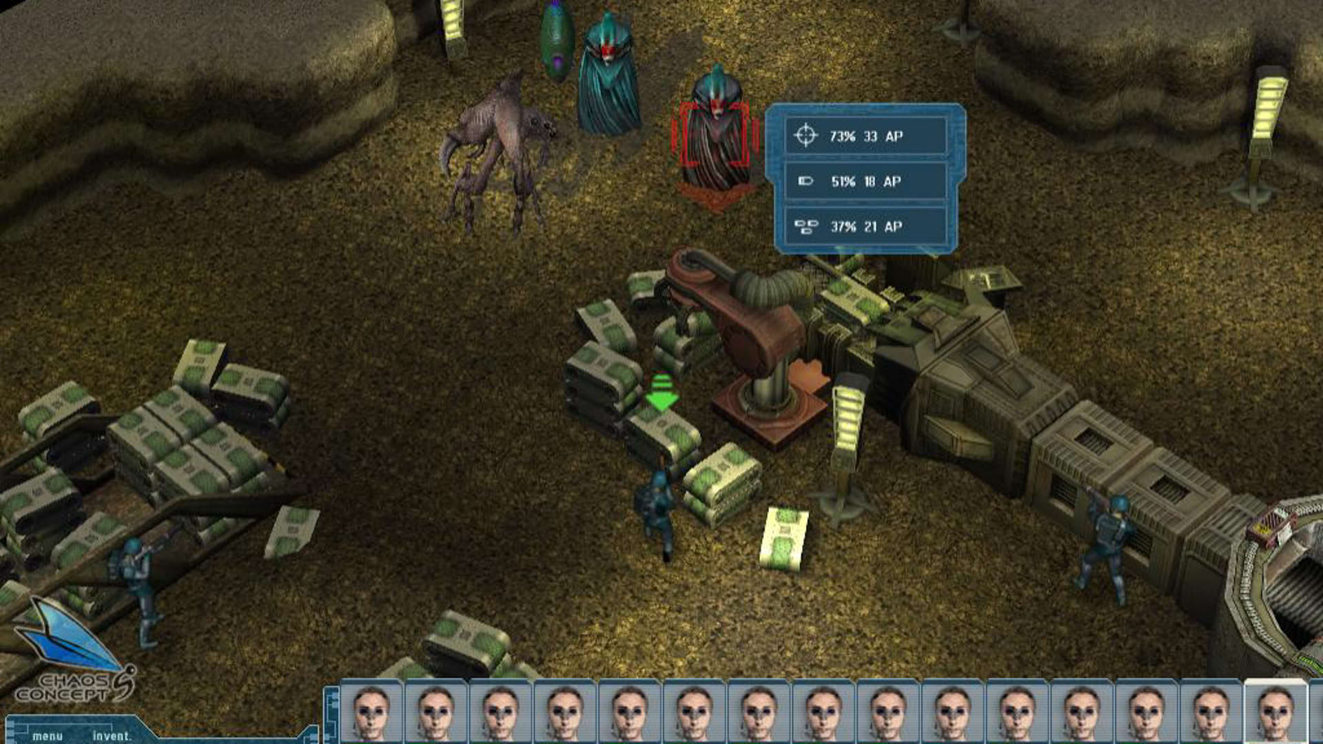 Screenshot for UFO: Extraterrestrials