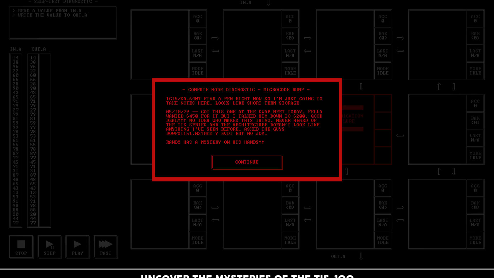 Screenshot for TIS-100