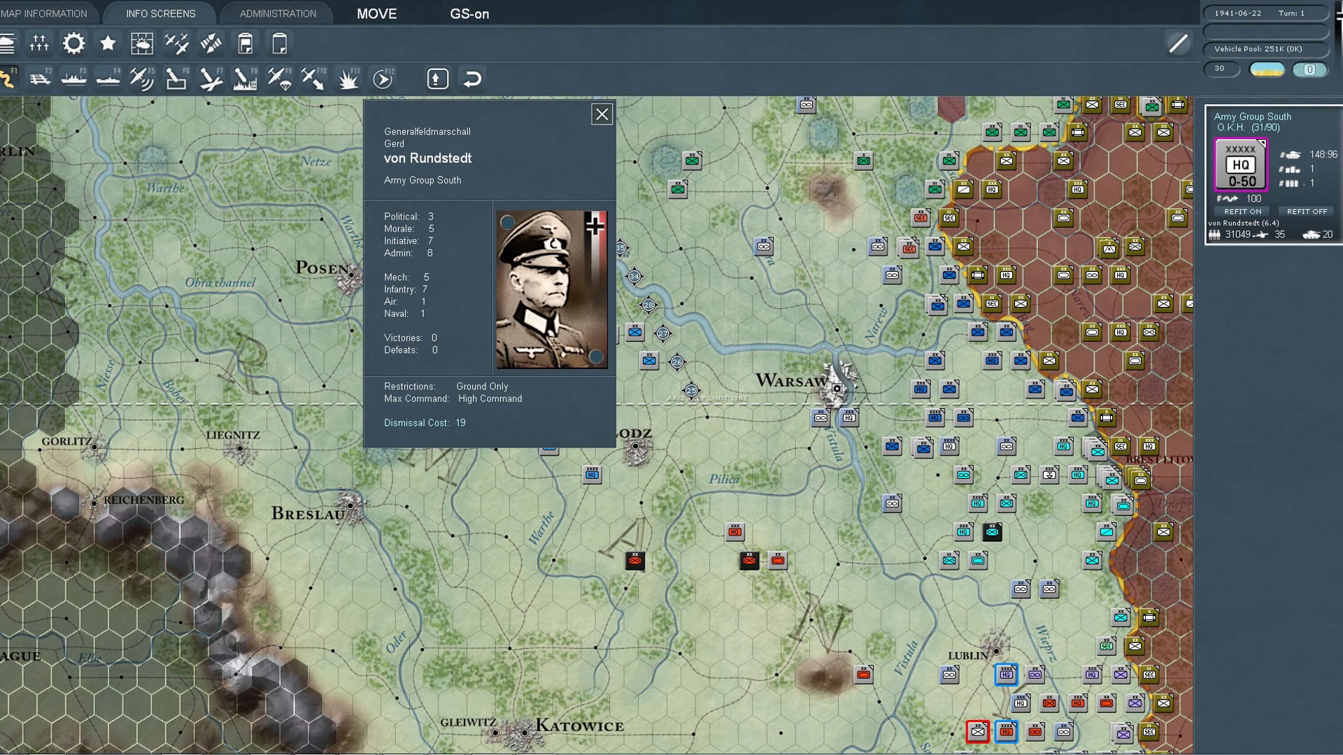 Screenshot for Gary Grigsby's War in the East