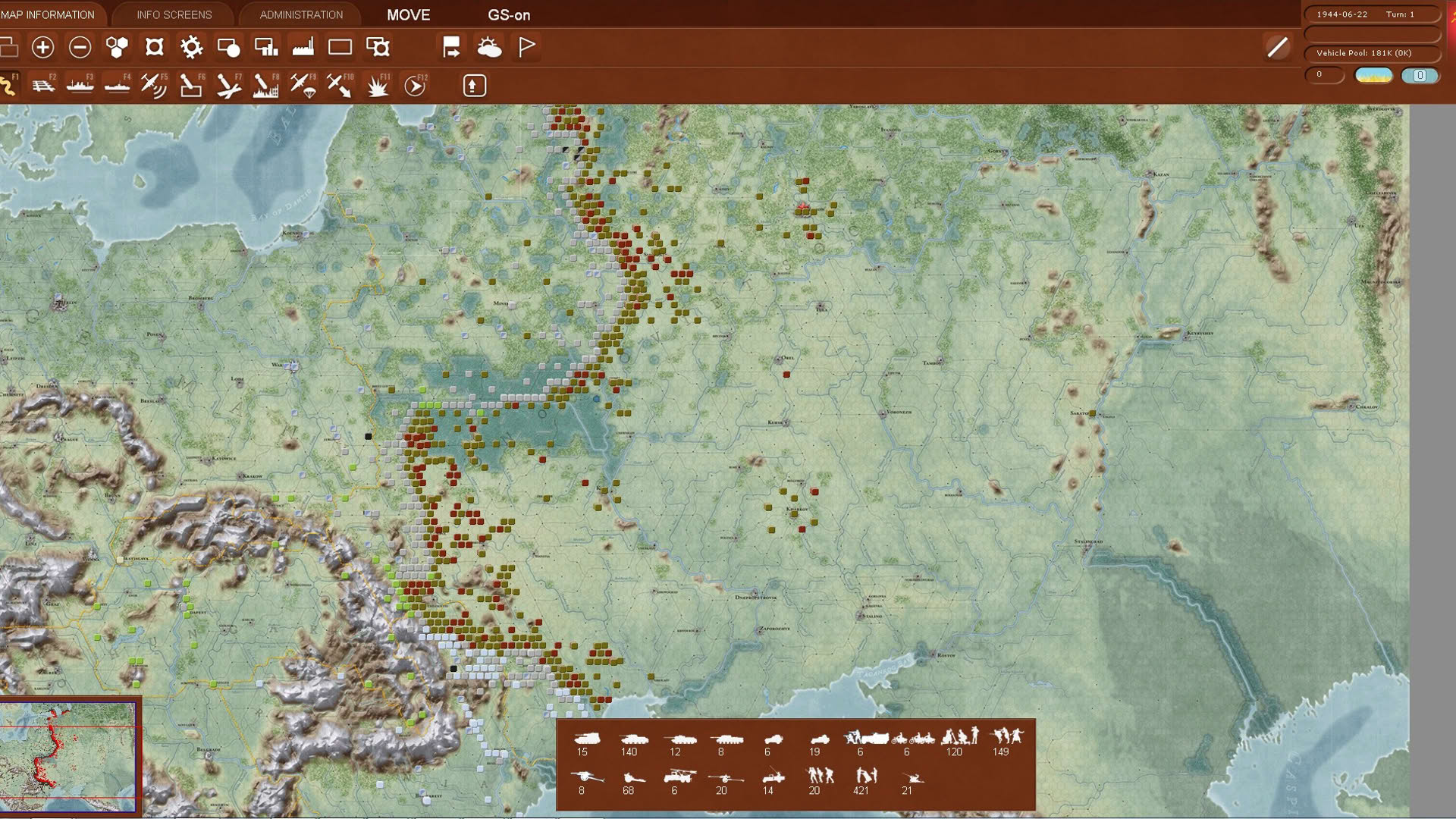 Screenshot for Gary Grigsby's War in the East