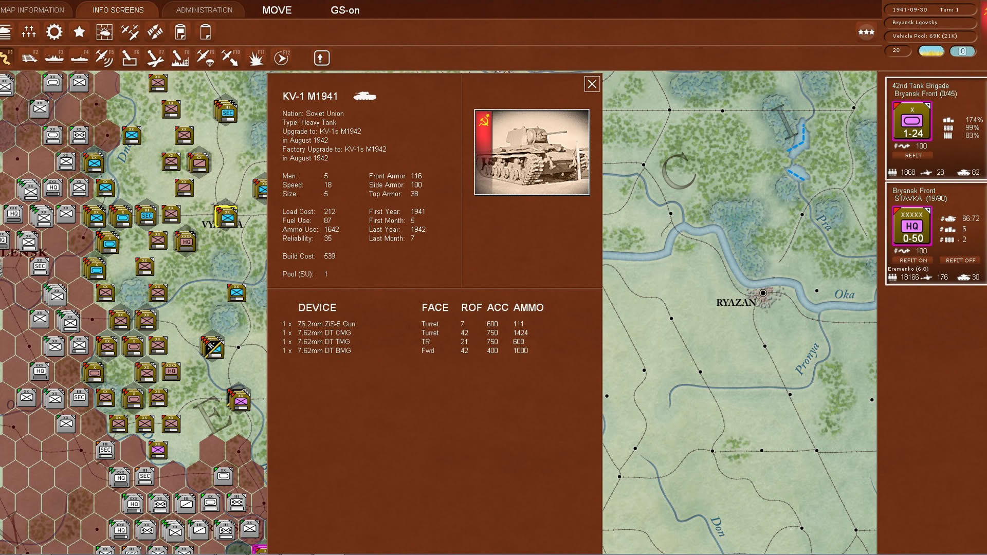 Screenshot for Gary Grigsby's War in the East