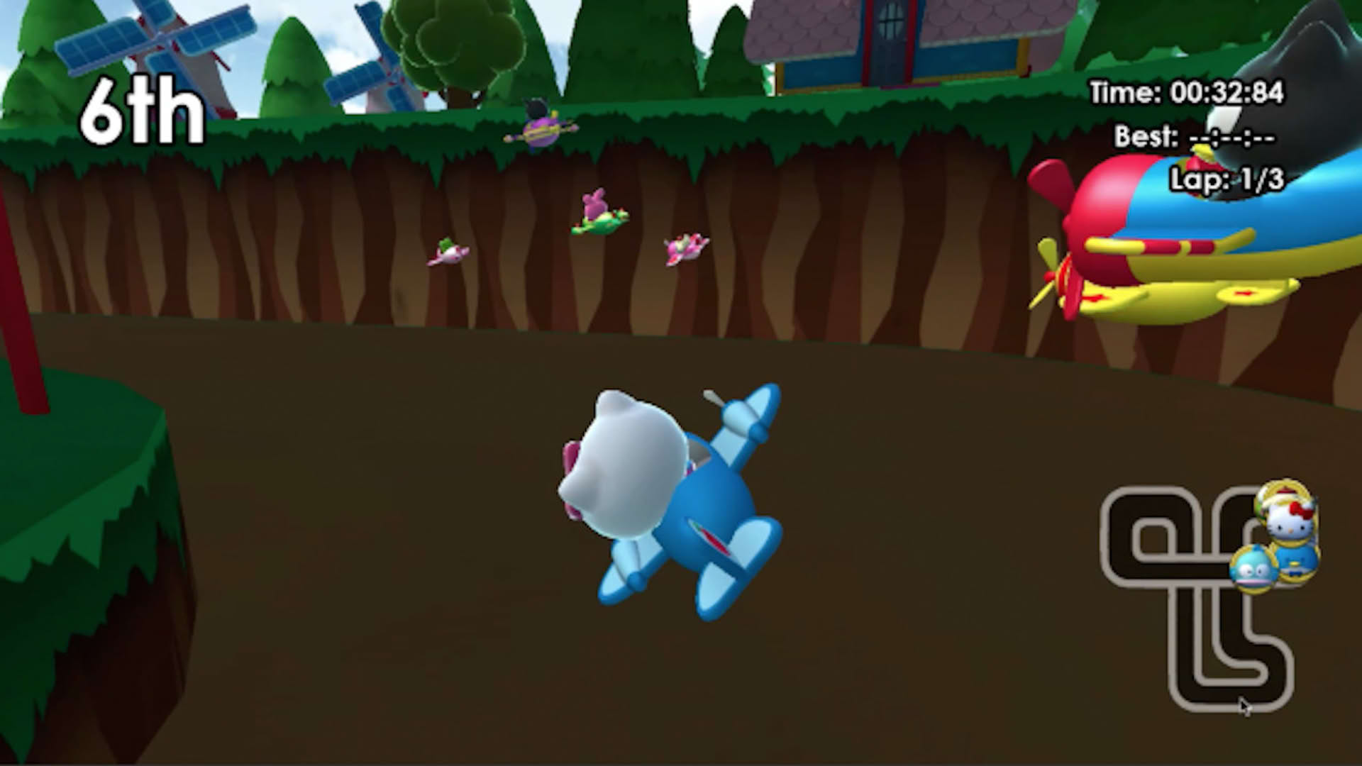 Screenshot for Hello Kitty and Sanrio Friends Racing