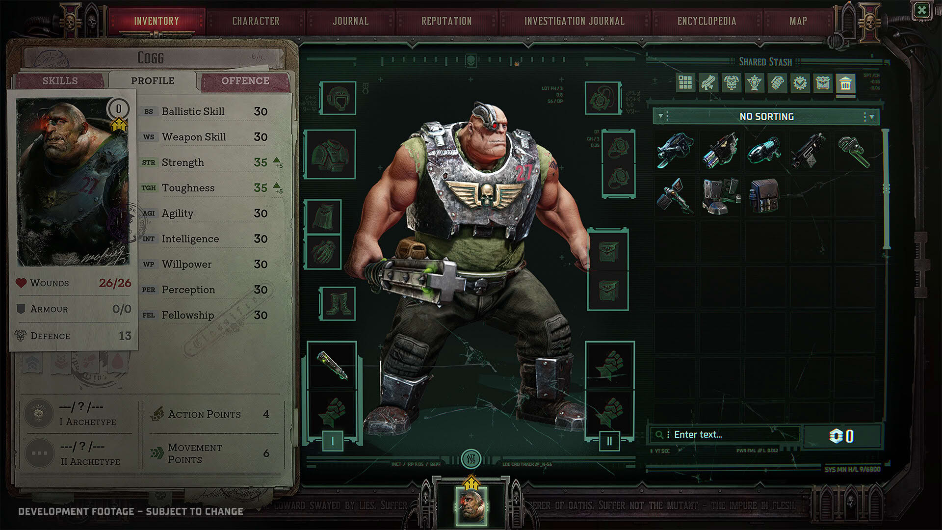Screenshot for Warhammer 40,000: Dark Heresy