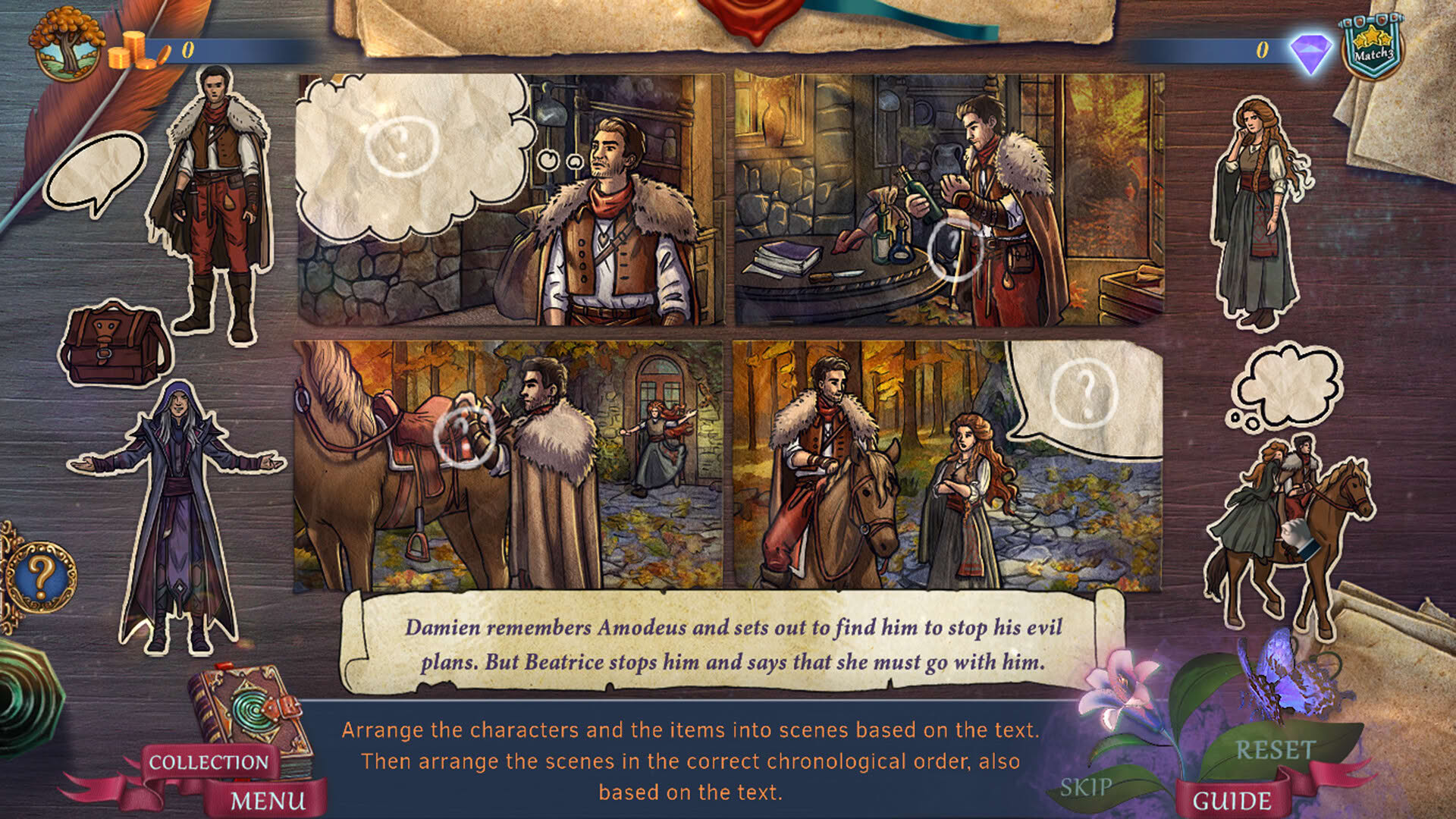 Screenshot for City of Stories: The Hunter's Heart - Collector's Edition