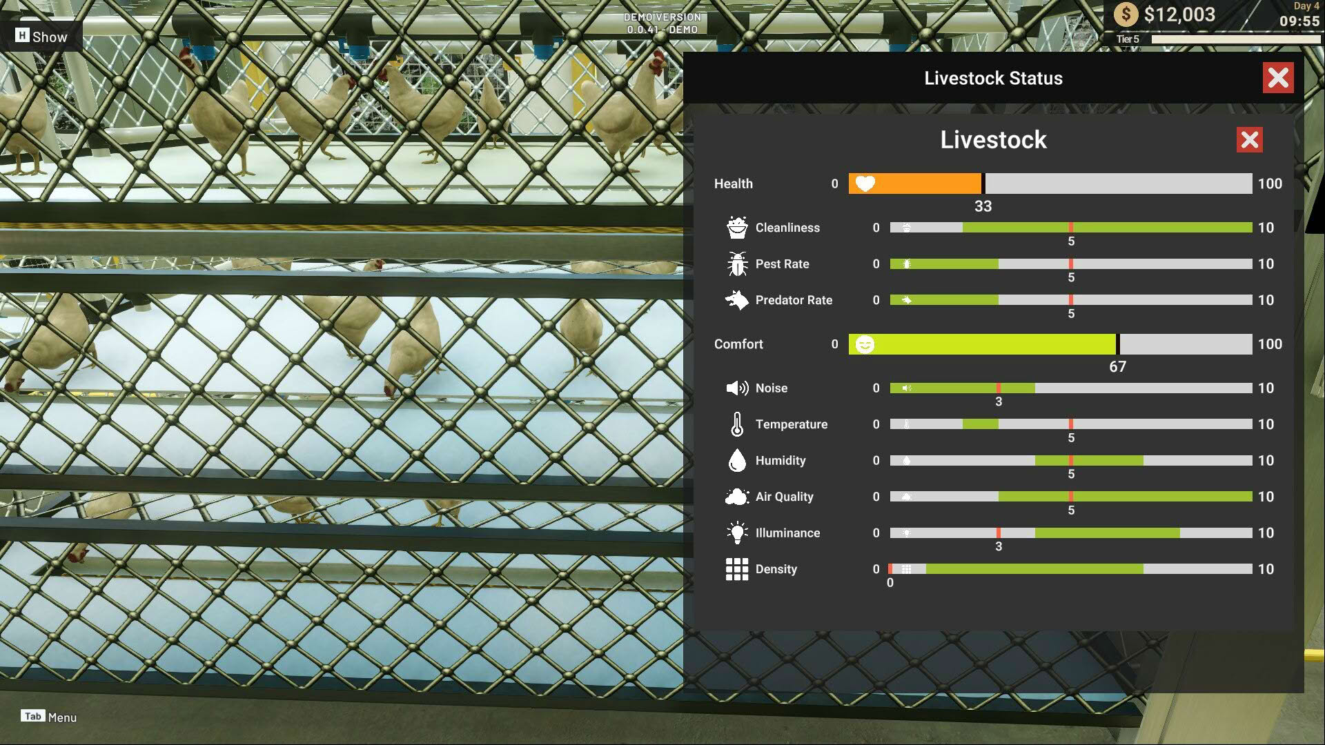 Screenshot for Automated Ranch Simulator