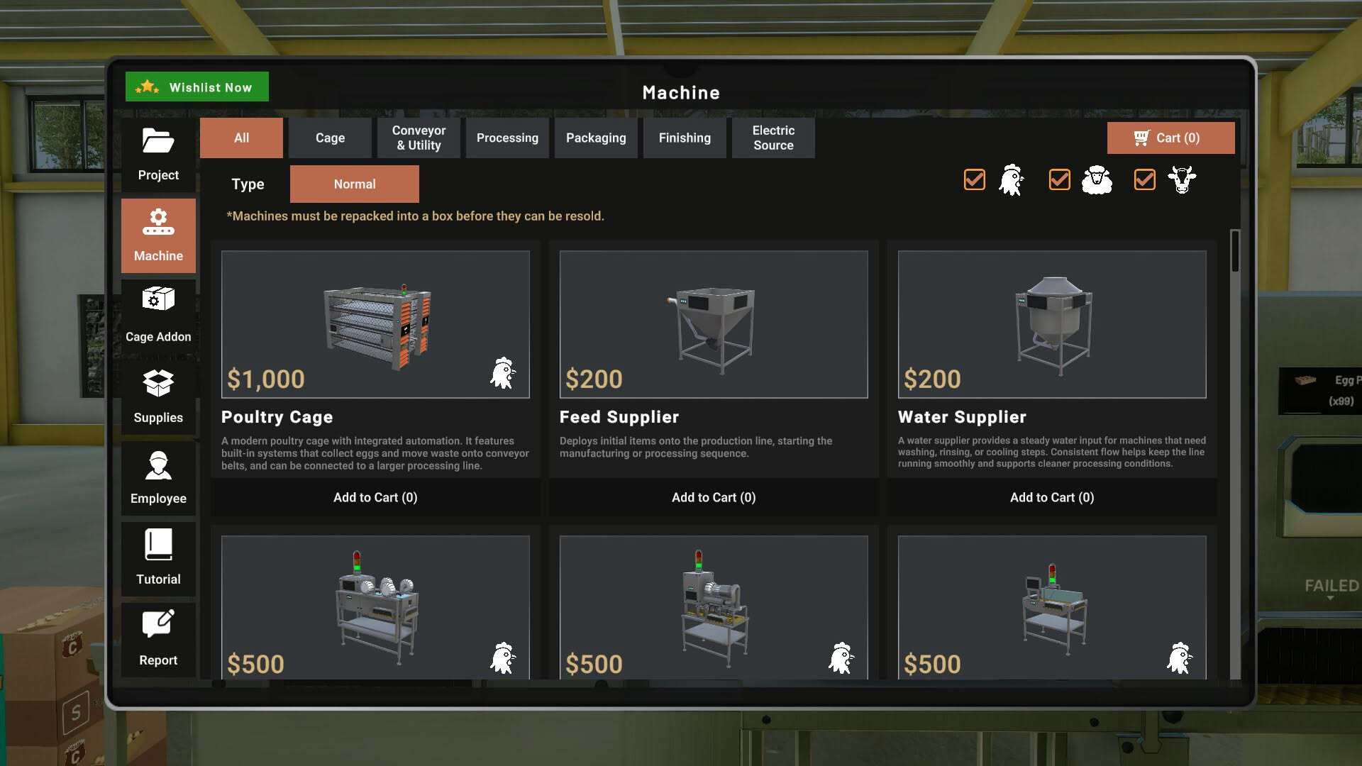Screenshot for Automated Ranch Simulator