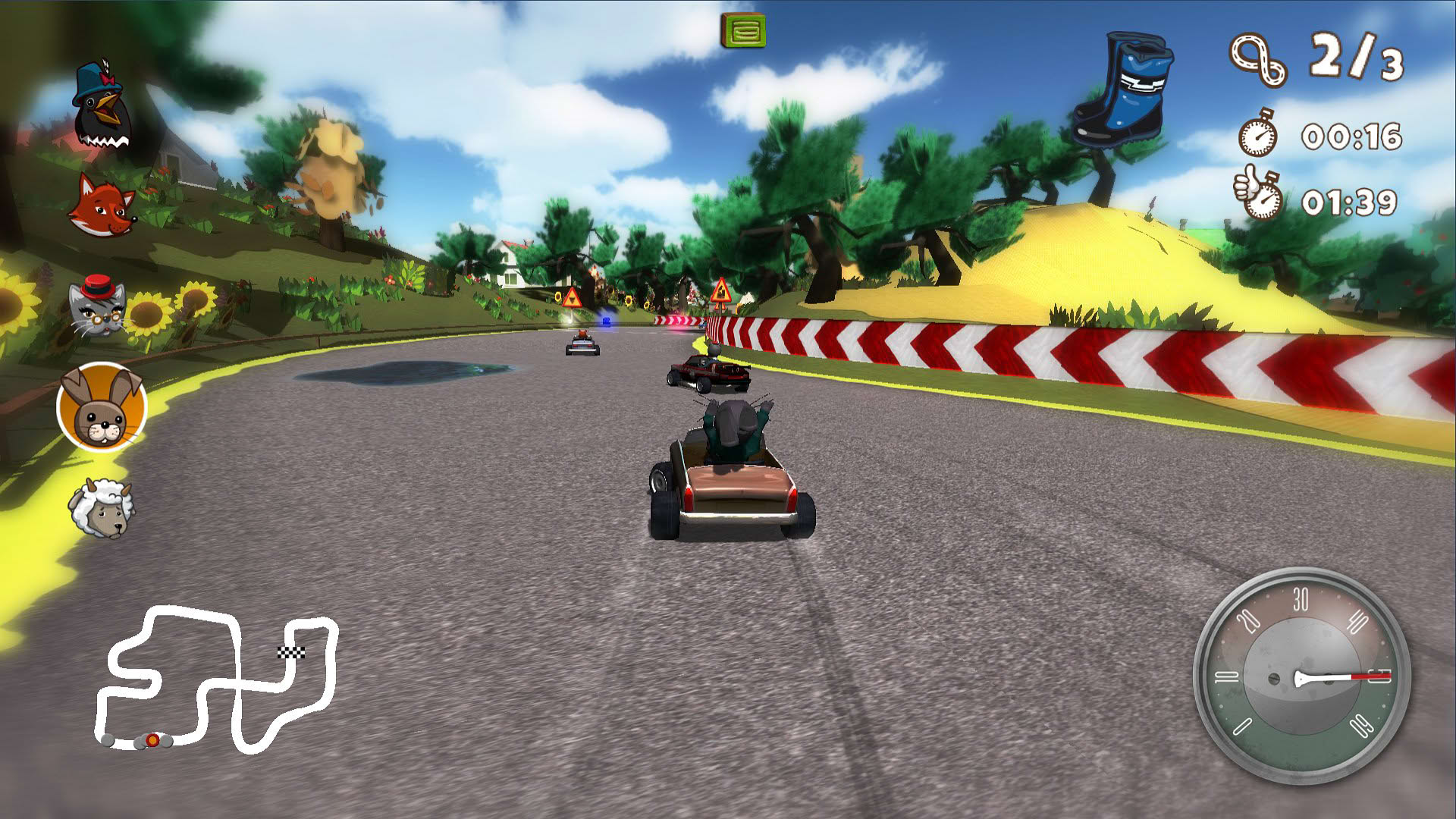 Screenshot for Teddy Floppy Ear: The Race