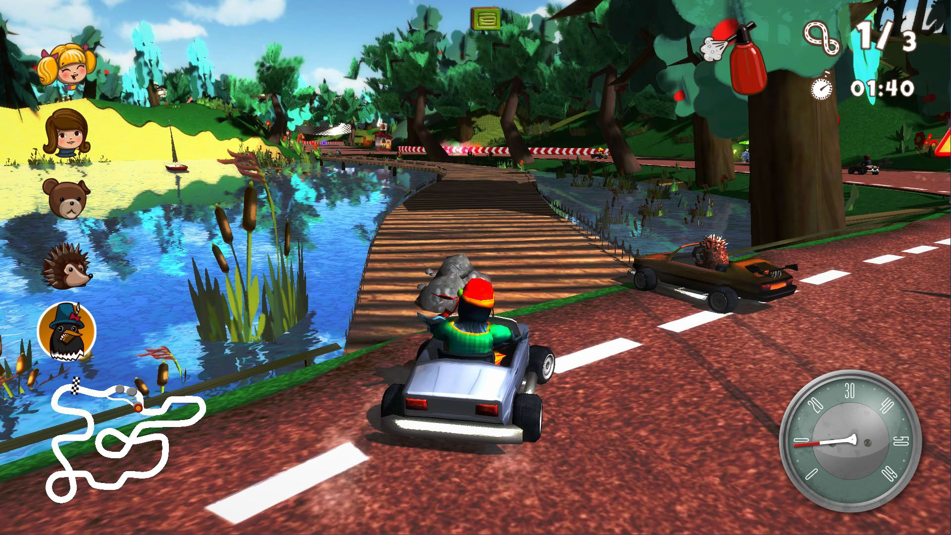 Screenshot for Teddy Floppy Ear: The Race