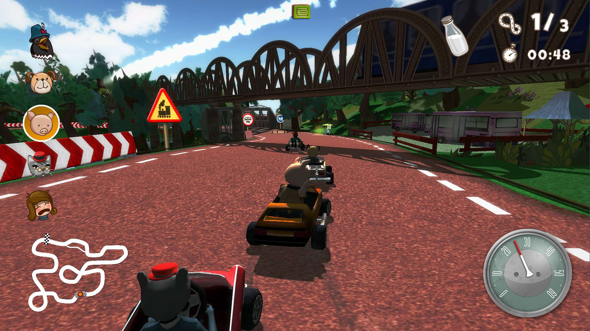 Screenshot for Teddy Floppy Ear: The Race