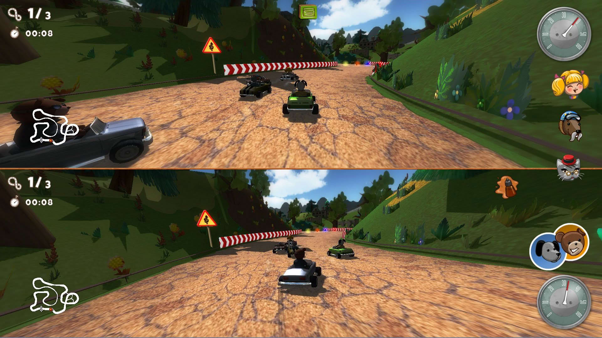 Screenshot for Teddy Floppy Ear: The Race