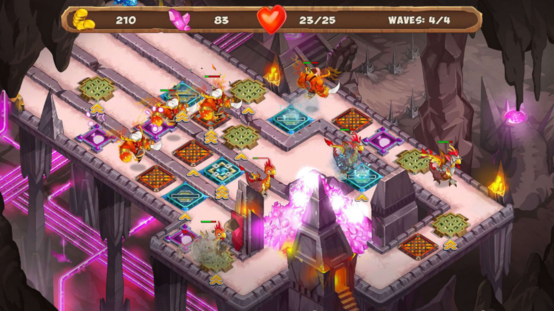 Screenshot for Gnumz: Masters of Defense