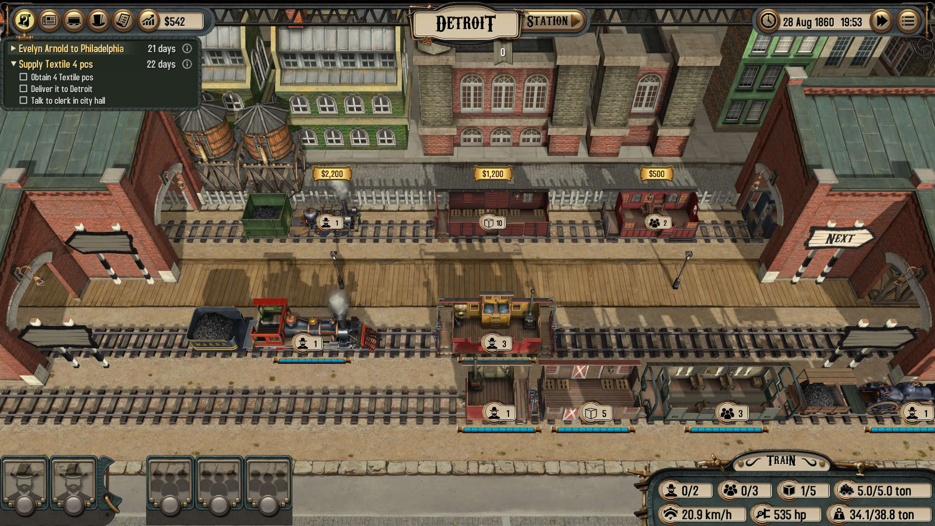 Screenshot for Bounty Train