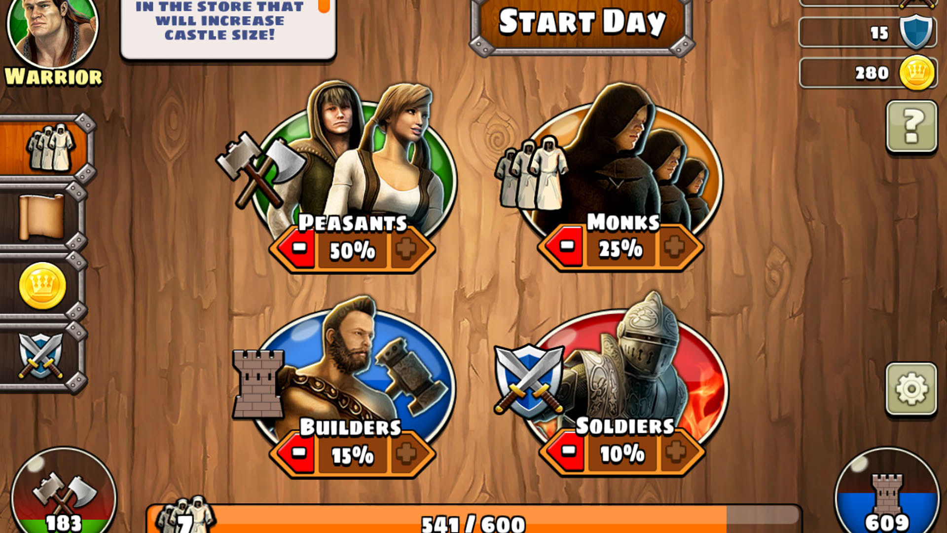 Screenshot for Age of Castles: Warlords