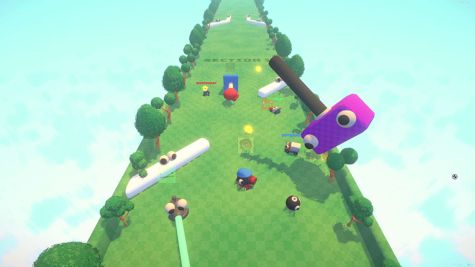 Screenshot for Pullback Racers