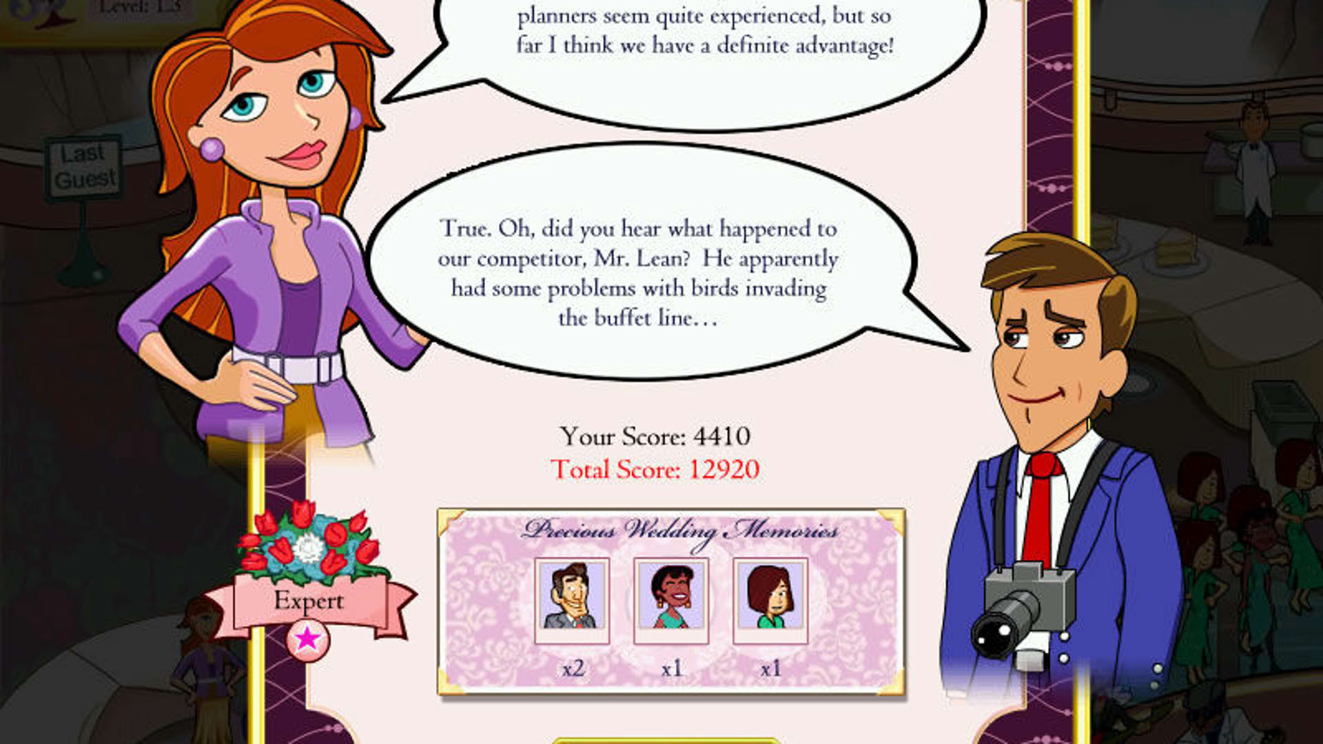 Screenshot for Wedding Dash 2: Rings Around the World