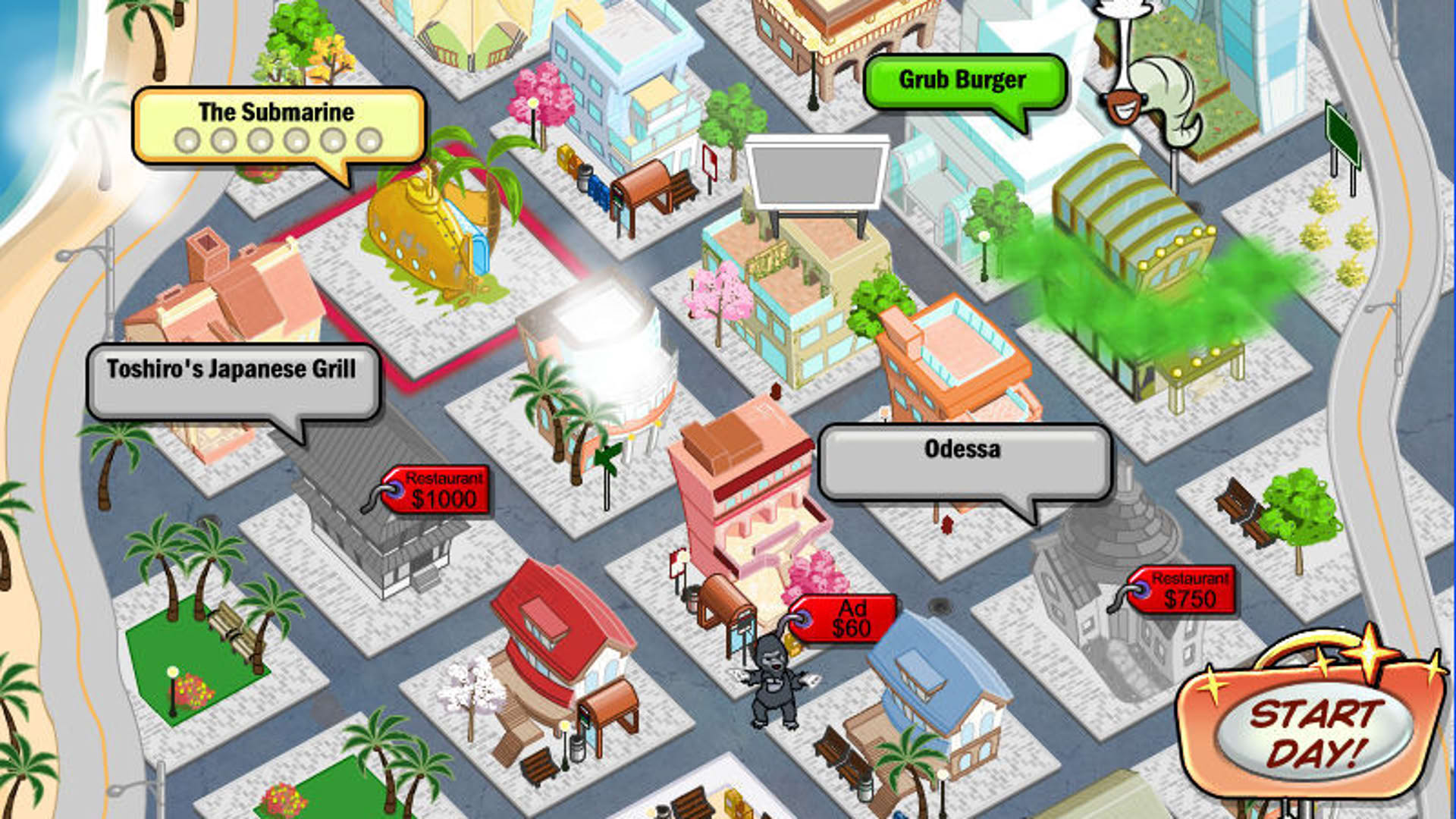 Screenshot for DinerTown Tycoon