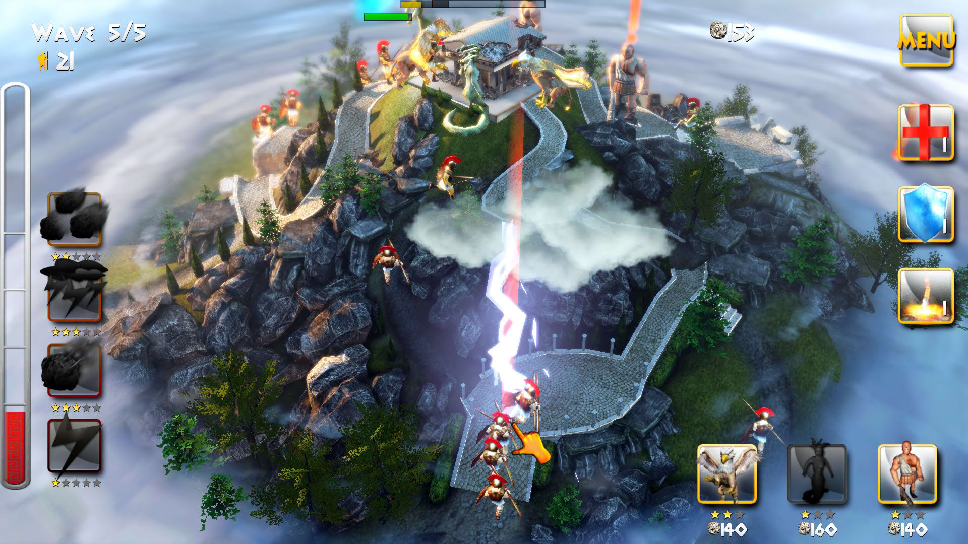 Screenshot for Fury of the Gods