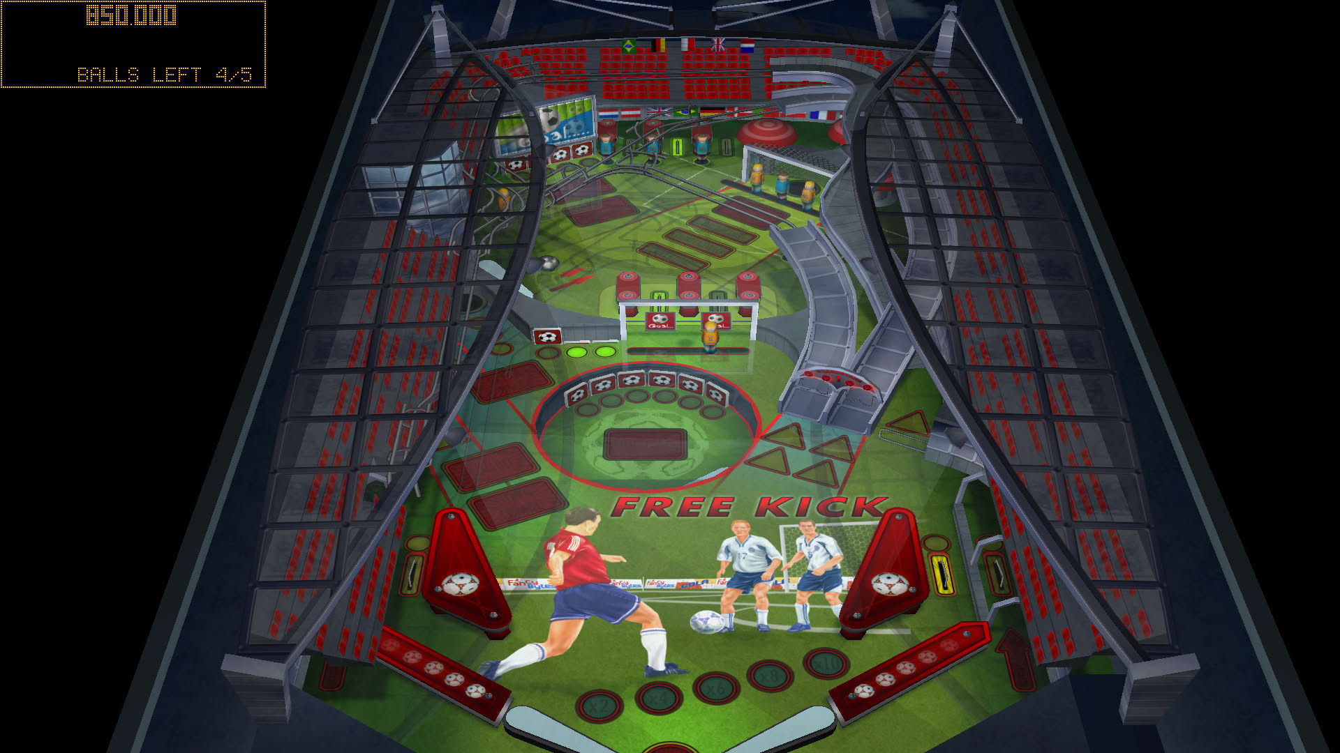 Screenshot for Soccer Pinball Thrills
