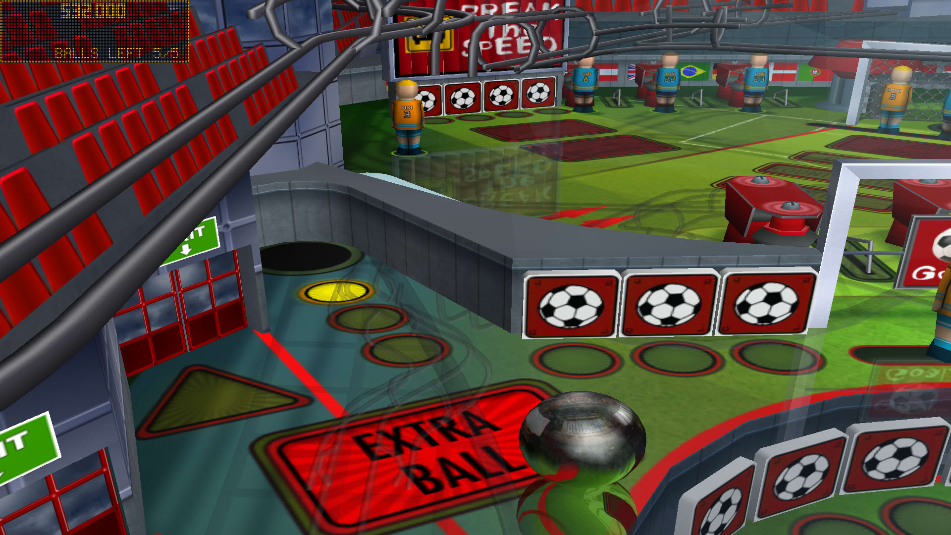 Screenshot for Soccer Pinball Thrills