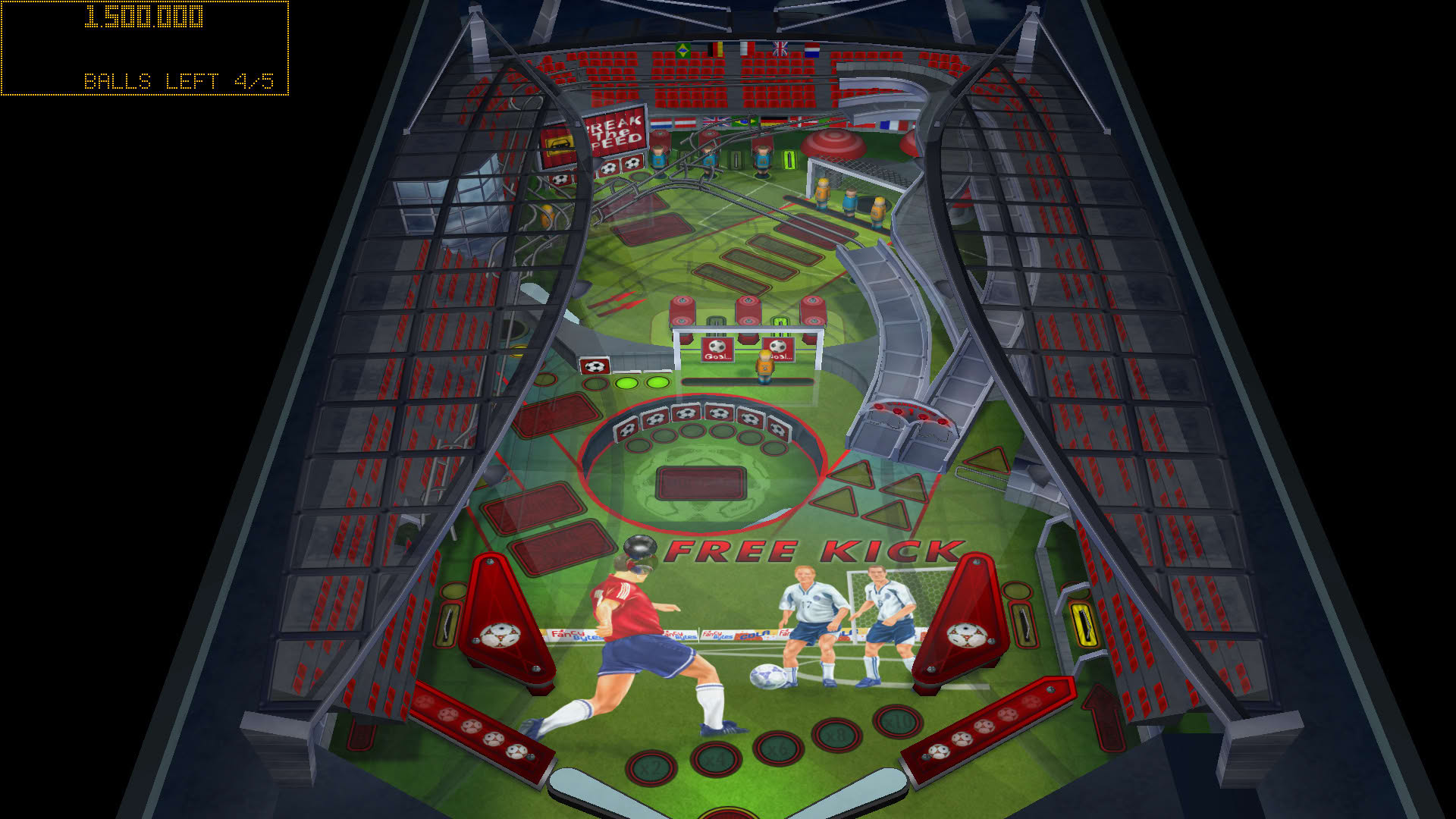 Screenshot for Soccer Pinball Thrills