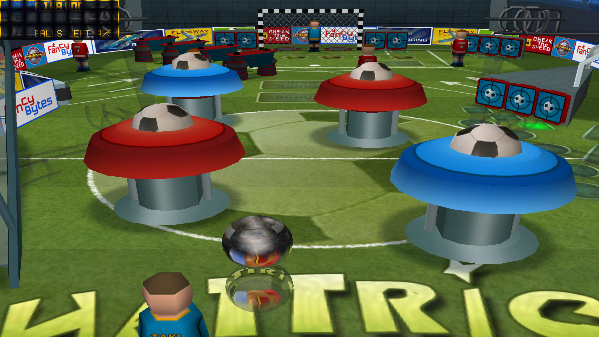 Screenshot for Soccer Pinball Thrills