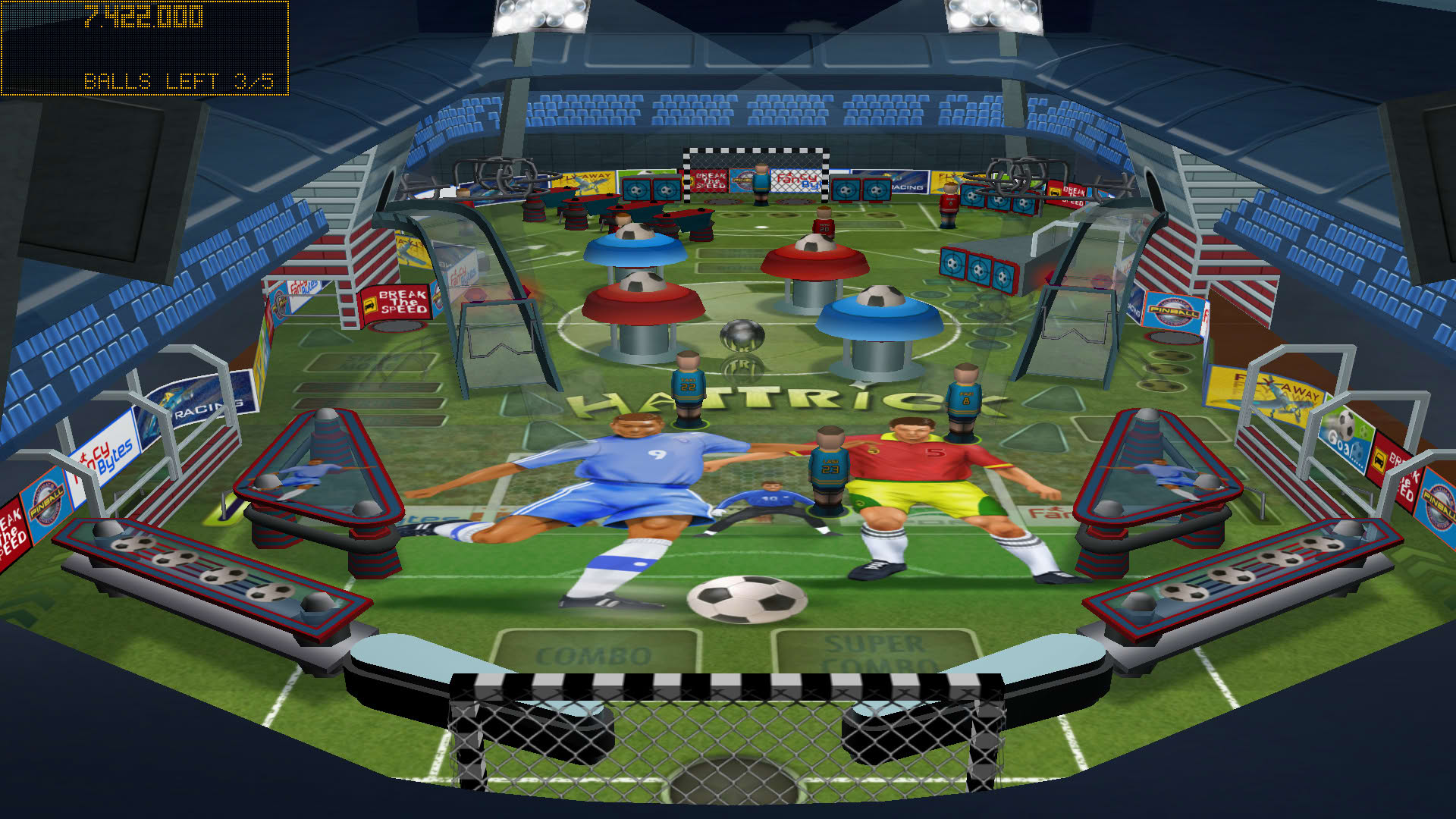 Screenshot for Soccer Pinball Thrills