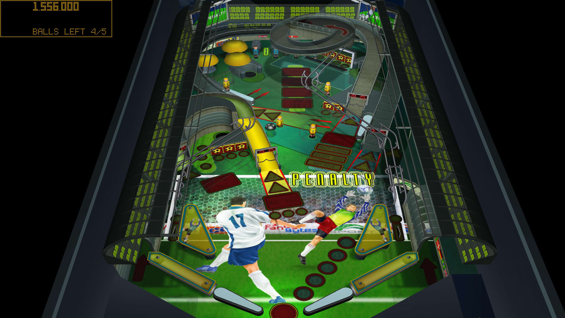 Screenshot for Soccer Pinball Thrills
