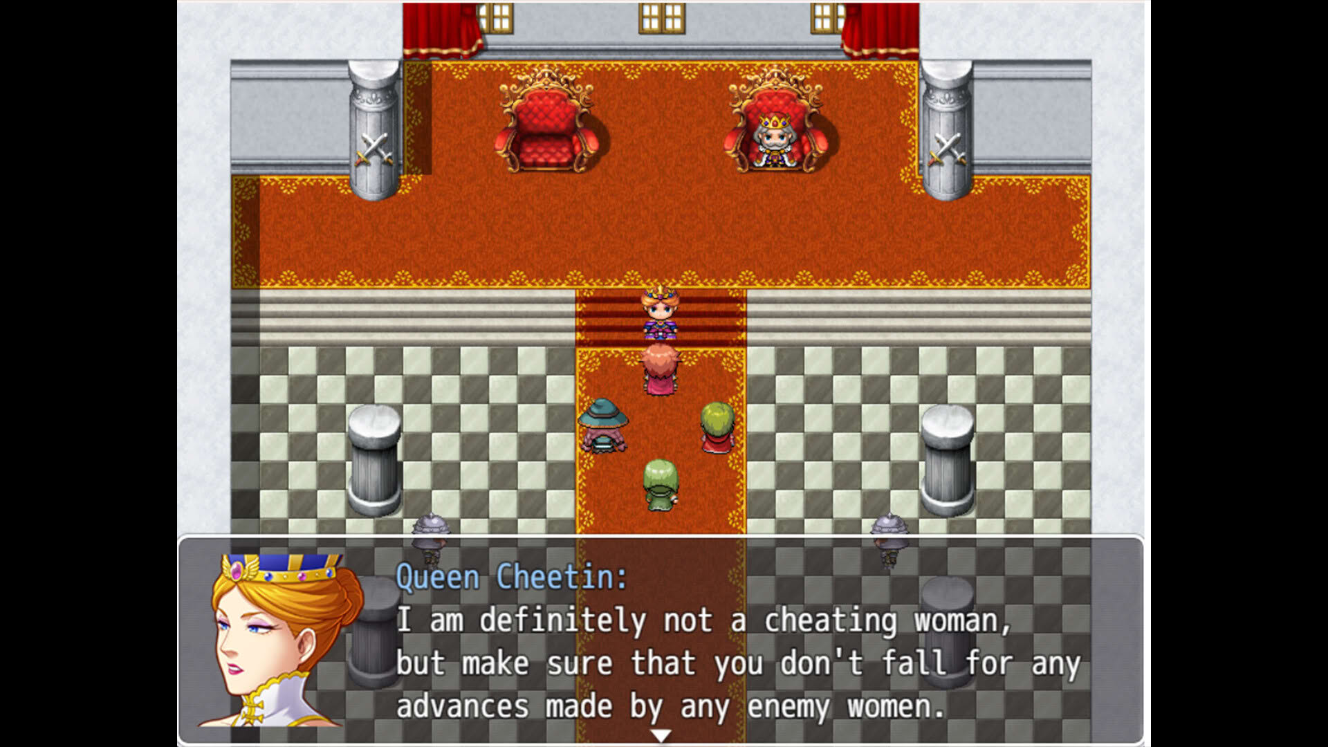 Screenshot for Heavy Spoilers RPG: The True Identity of the Final Enemy is the Hero's Father