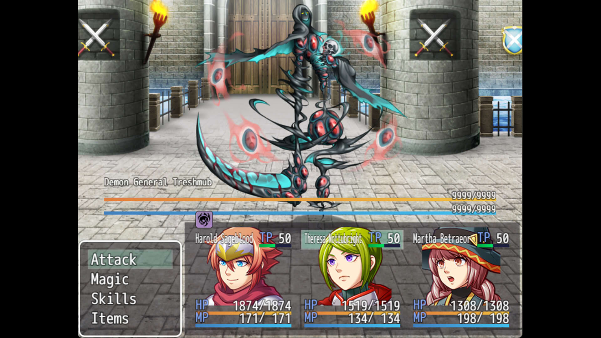 Screenshot for Heavy Spoilers RPG: The True Identity of the Final Enemy is the Hero's Father