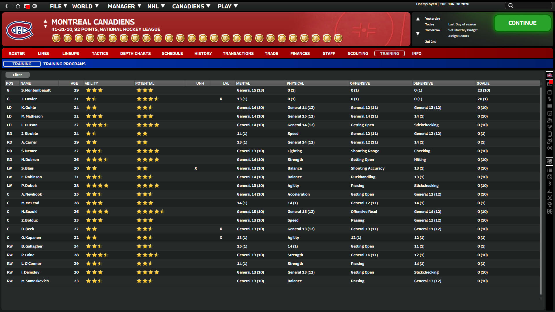 Screenshot for Franchise Hockey Manager 12