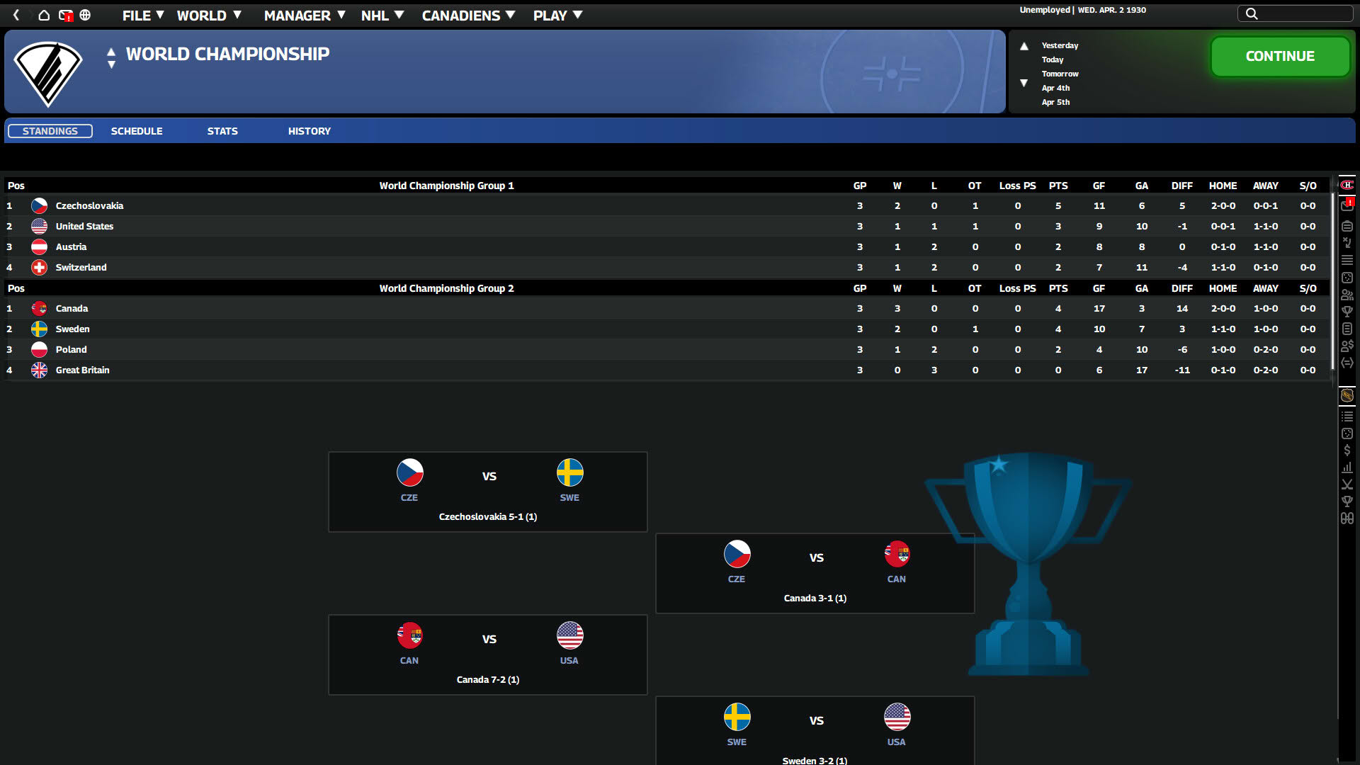 Screenshot for Franchise Hockey Manager 12
