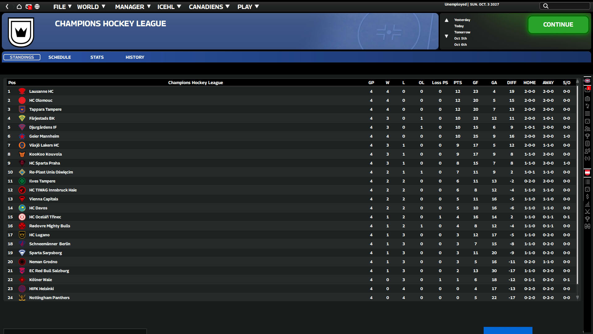 Screenshot for Franchise Hockey Manager 12