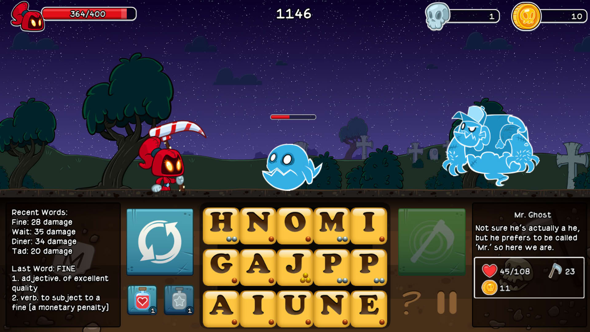 Screenshot for Letter Quest Remastered: Grimm's Journey