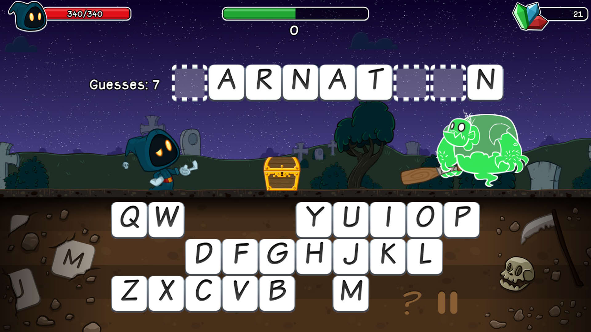 Screenshot for Letter Quest Remastered: Grimm's Journey