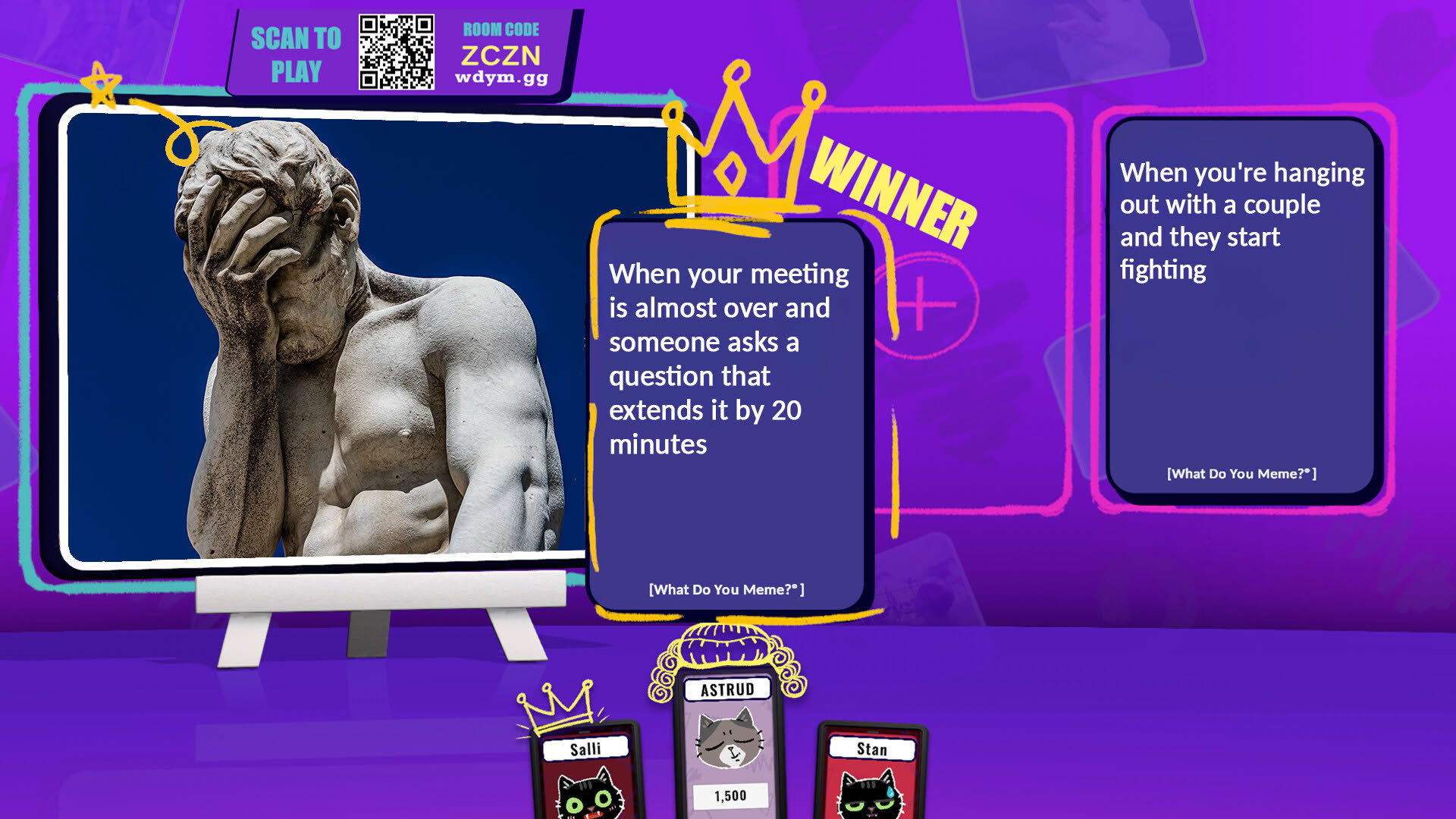 Screenshot for What Do You Meme? The Video Game