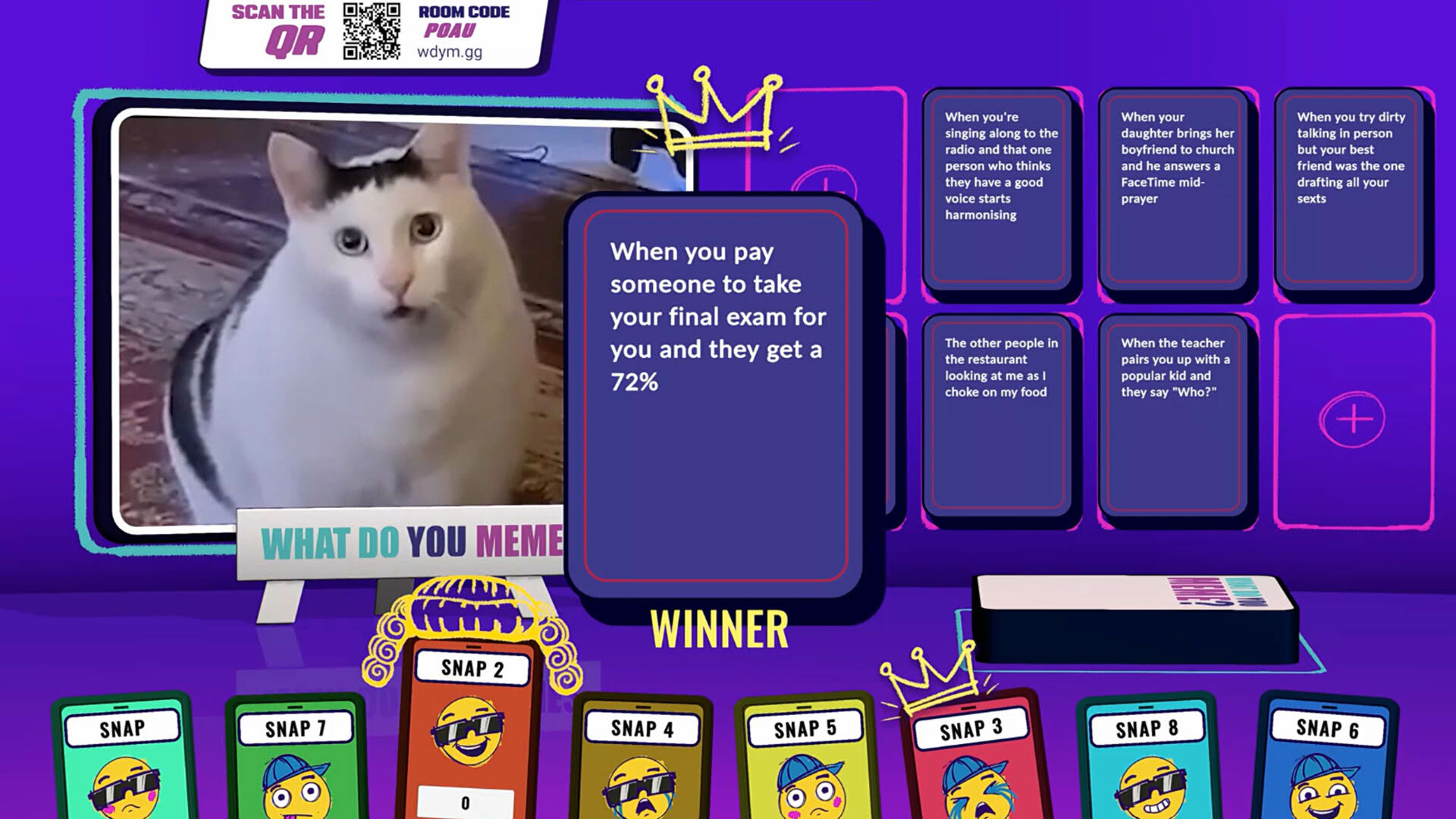 Screenshot for What Do You Meme? The Video Game