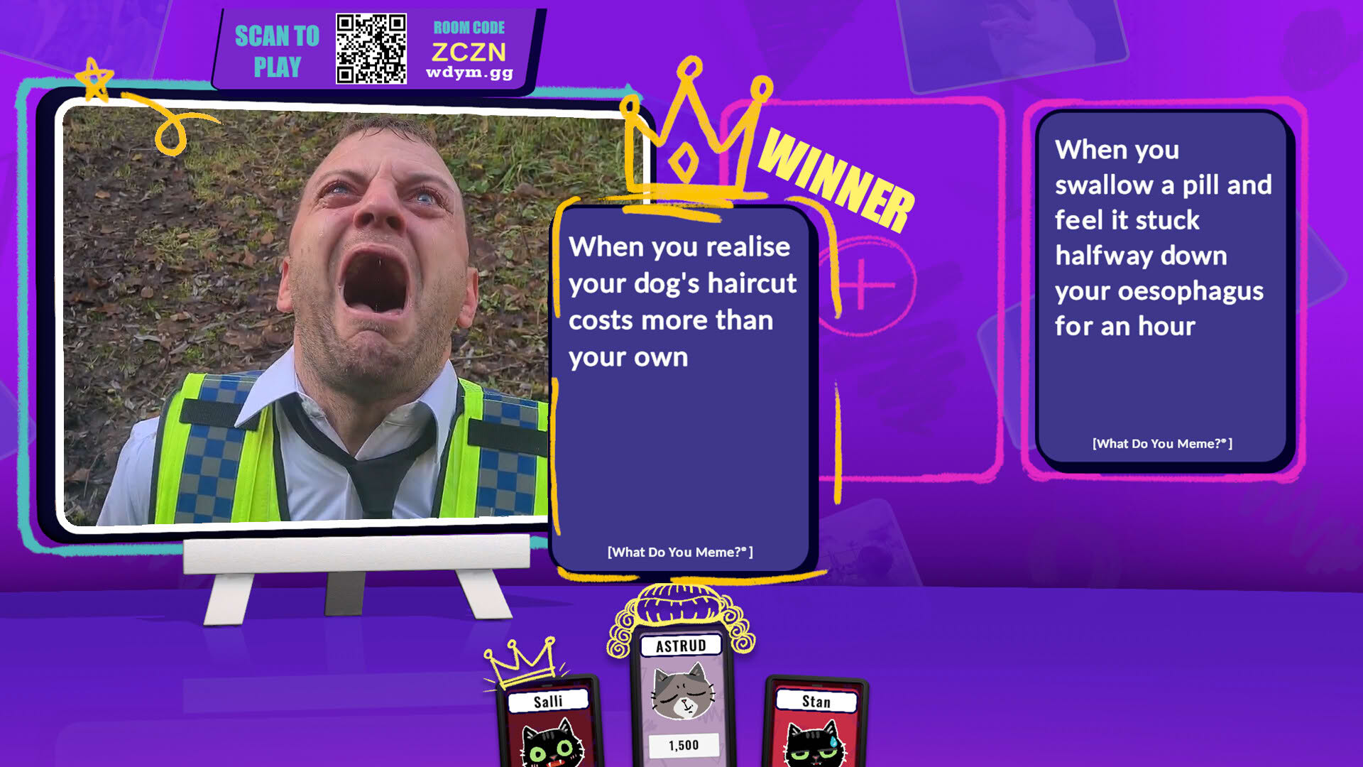 Screenshot for What Do You Meme? The Video Game