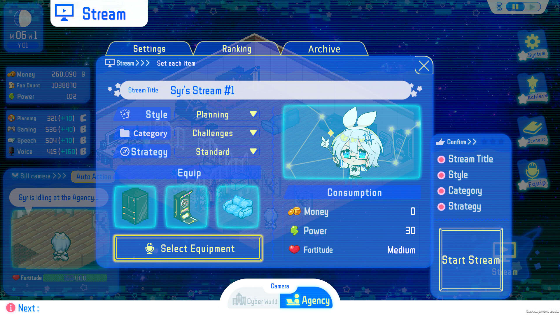 Screenshot for Syr and the Stars' Revival