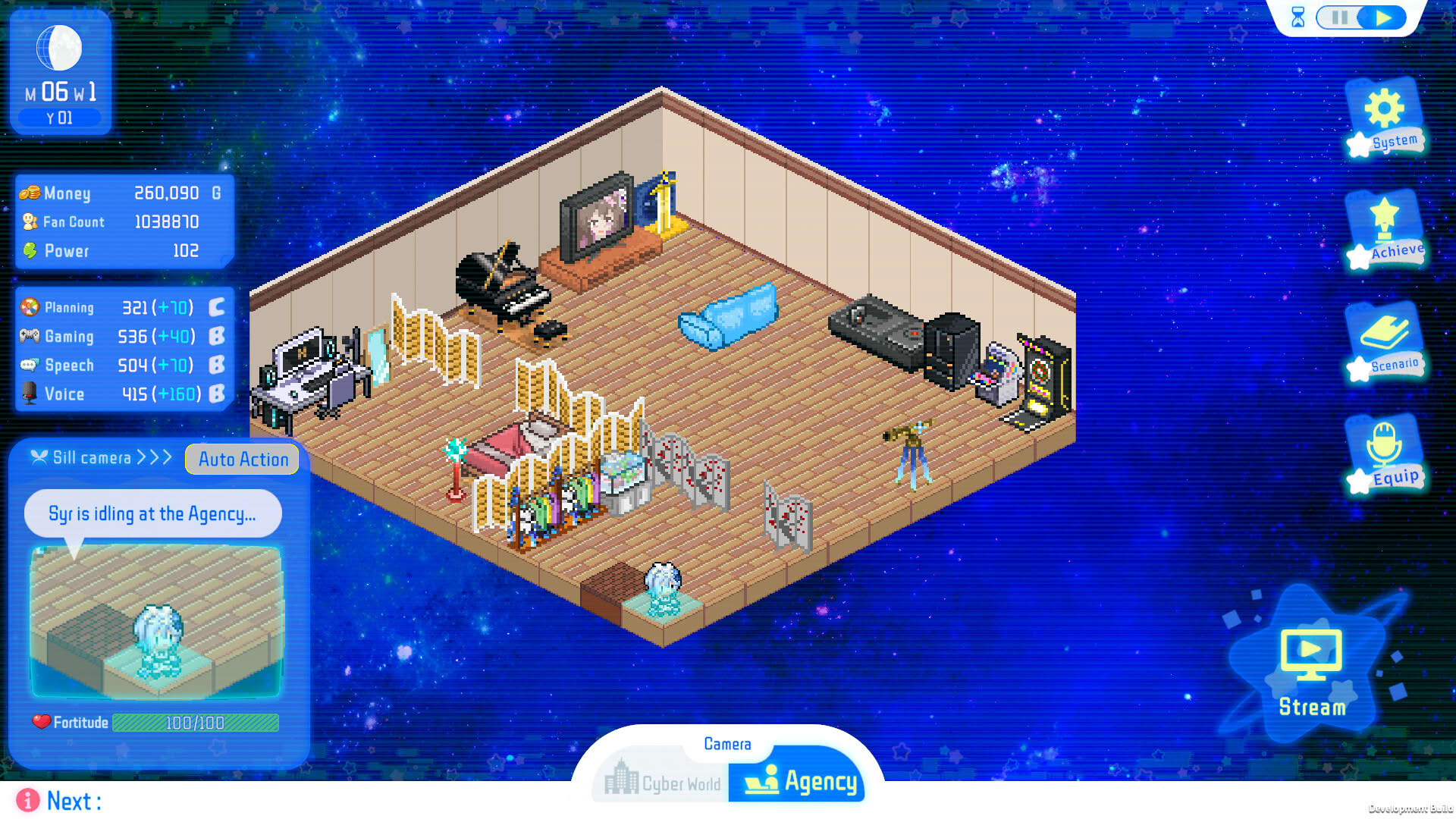 Screenshot for Syr and the Stars' Revival