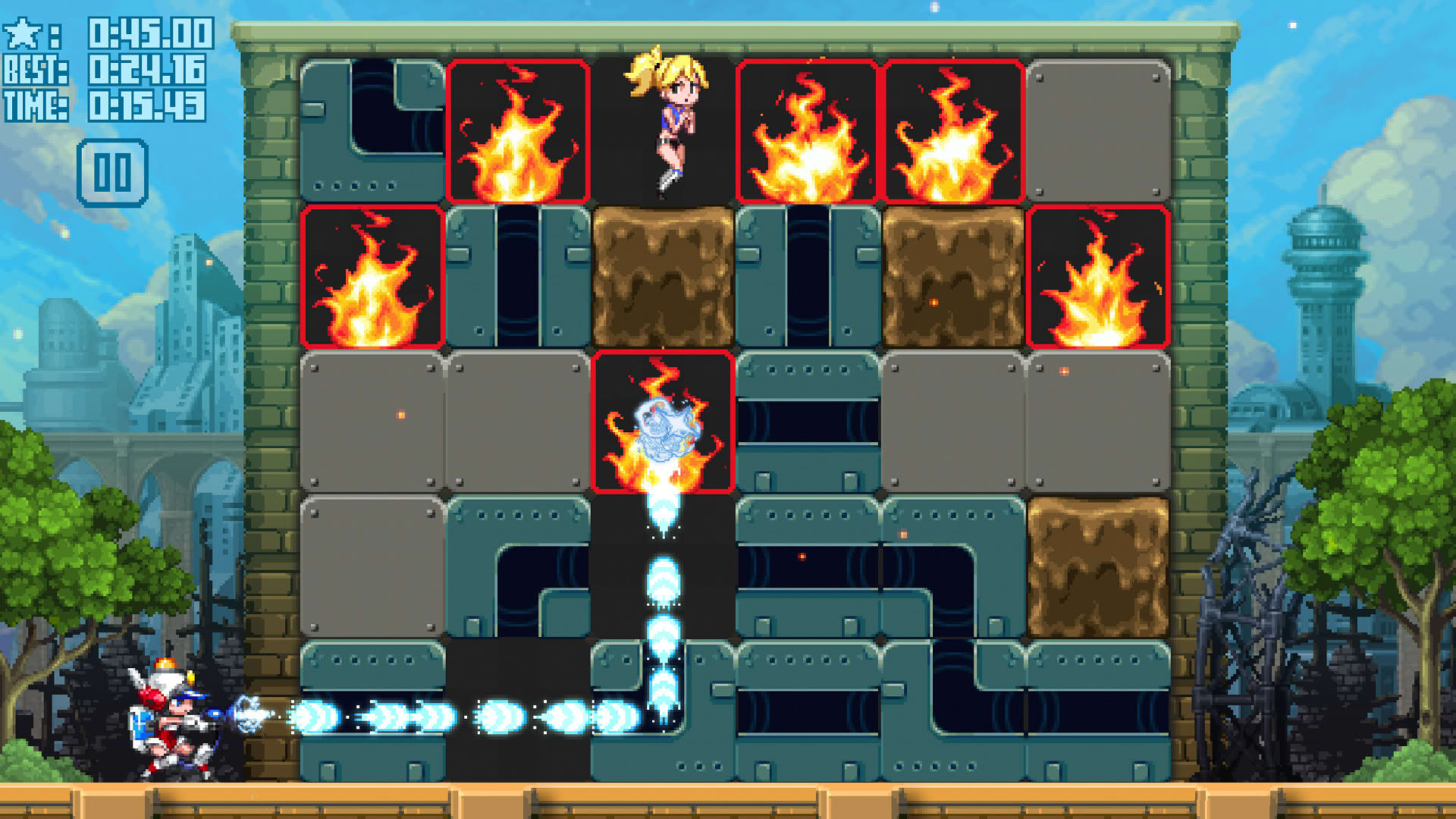 Screenshot for Mighty Switch Force! Hose It Down!