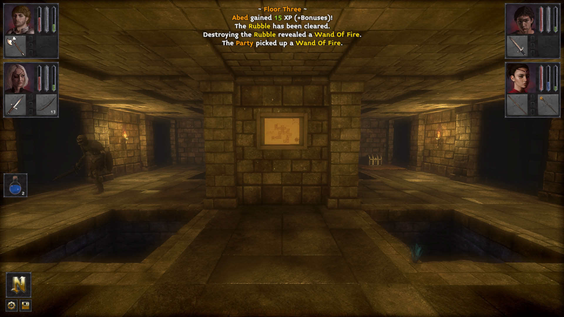 Screenshot for The Deep Paths: Labyrinth of Andokost